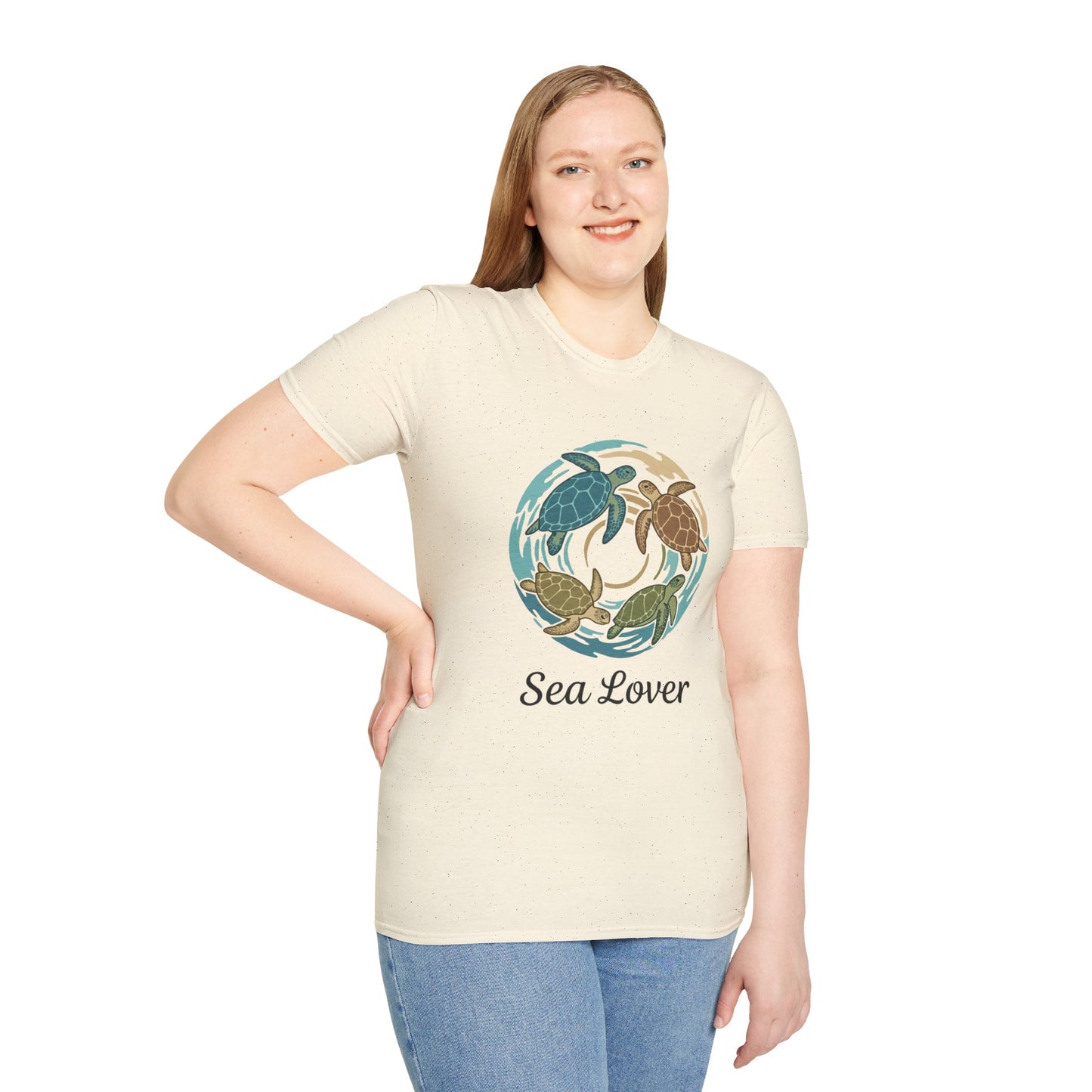 Sea Lover Sea T-Shirt — Boutique Sea Turtle Graphic Tee