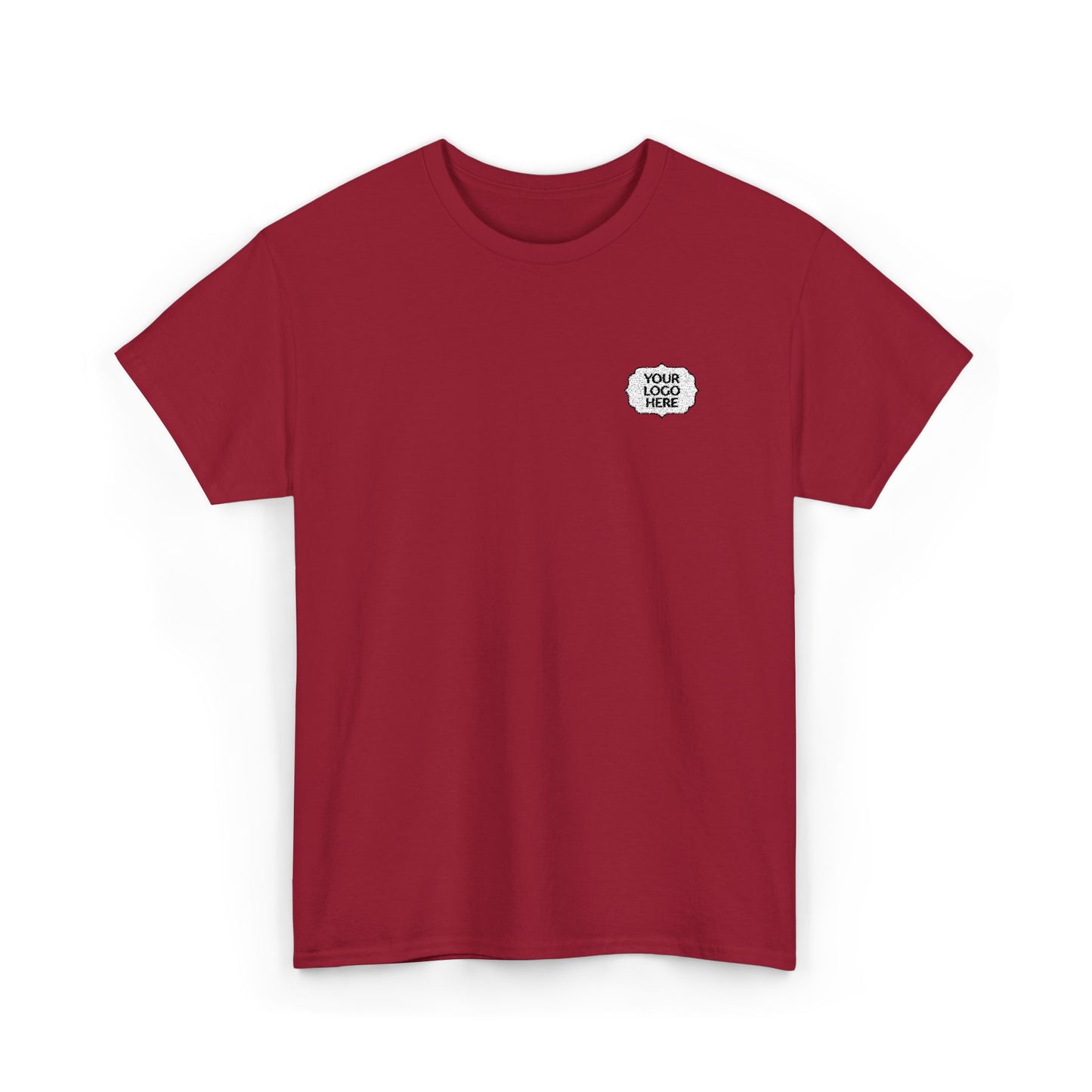 Tiger Heart Chest Pocket Tee — Minimal Wildlife Graphic T-Shirt