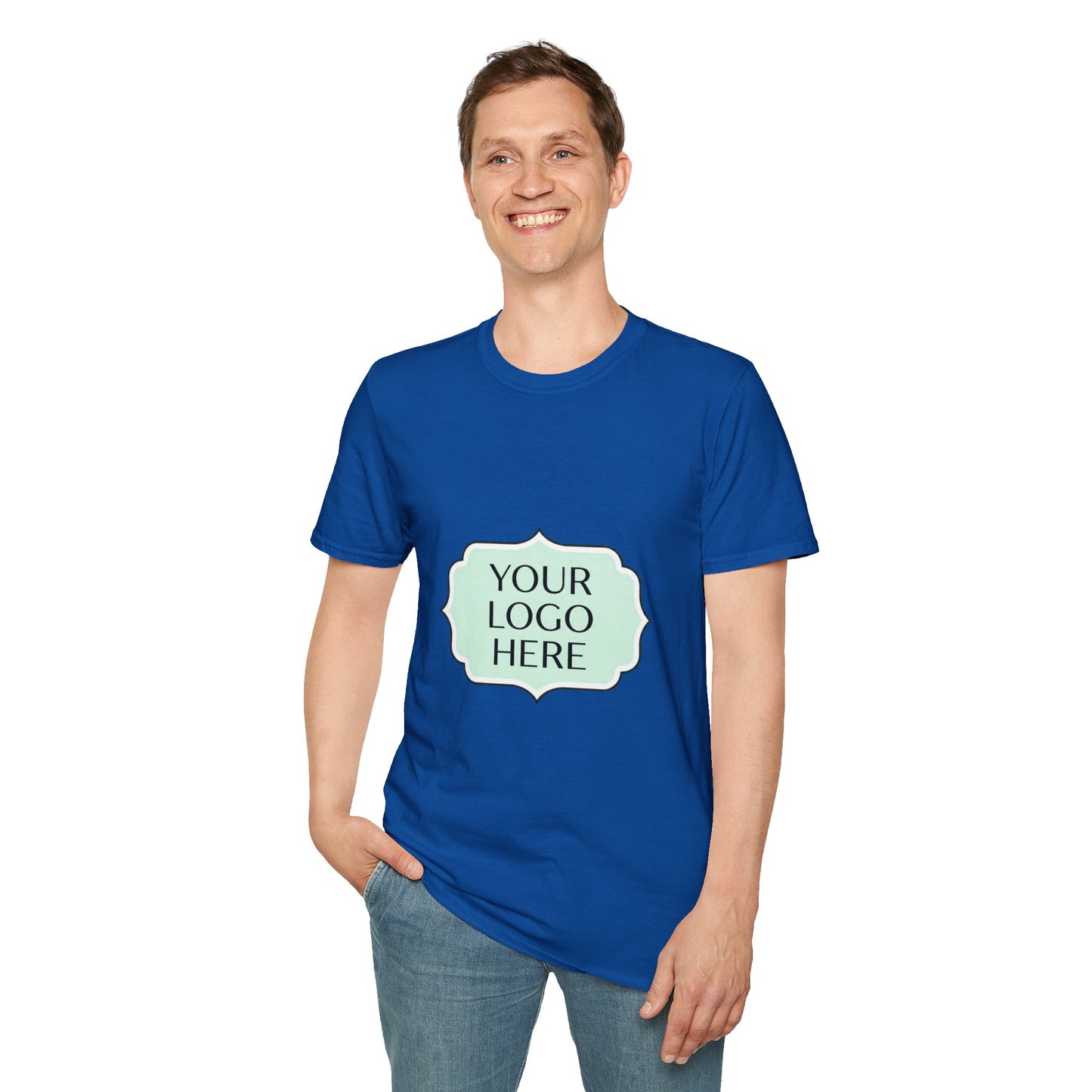 Retro YC Logo T‑Shirt — Minimalist Monogram Tee
