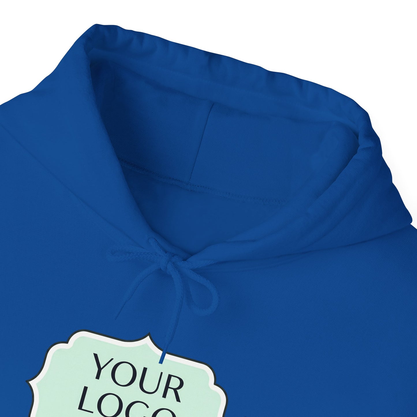 Hoodie — Custom Logo Scalloped Badge Design
