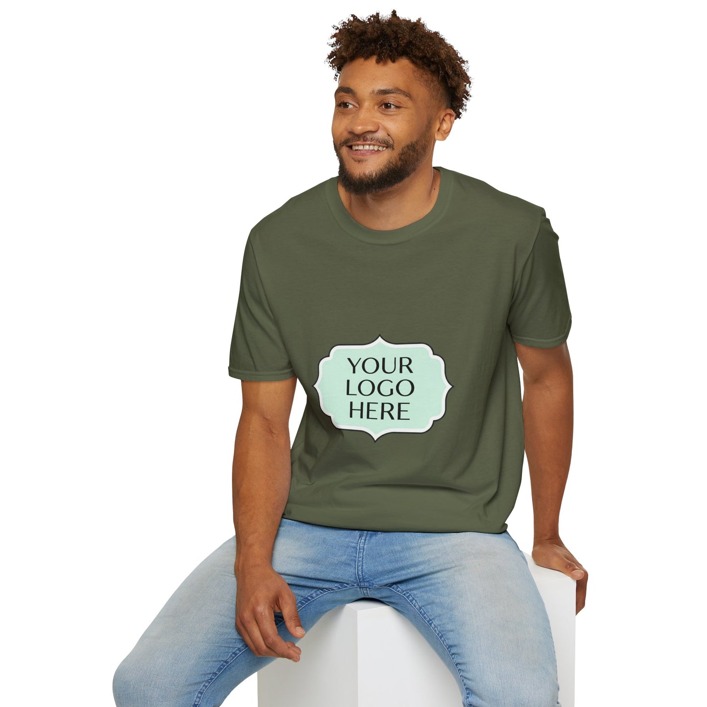 Retro YC Logo T‑Shirt — Minimalist Monogram Tee