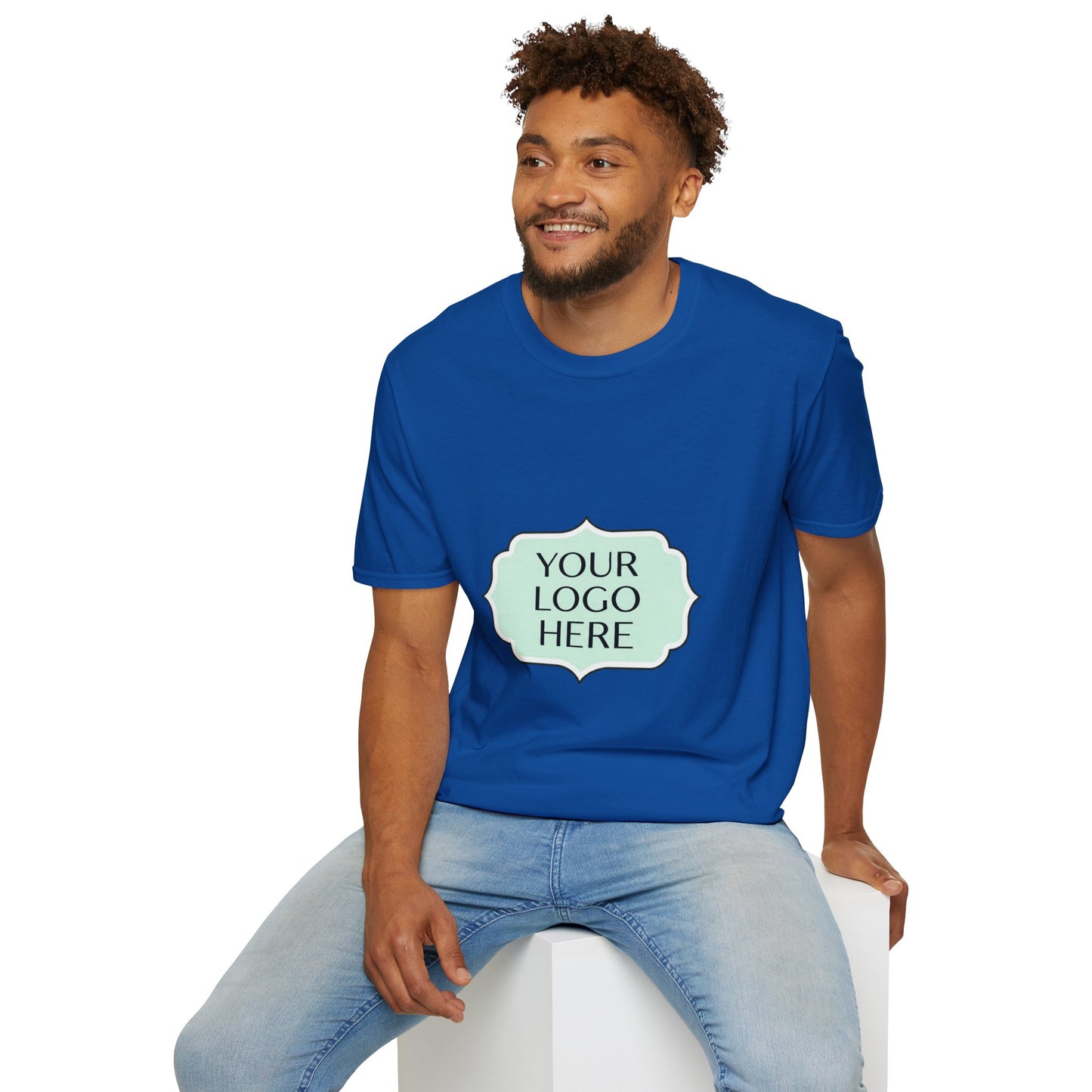 Retro YC Logo T‑Shirt — Minimalist Monogram Tee