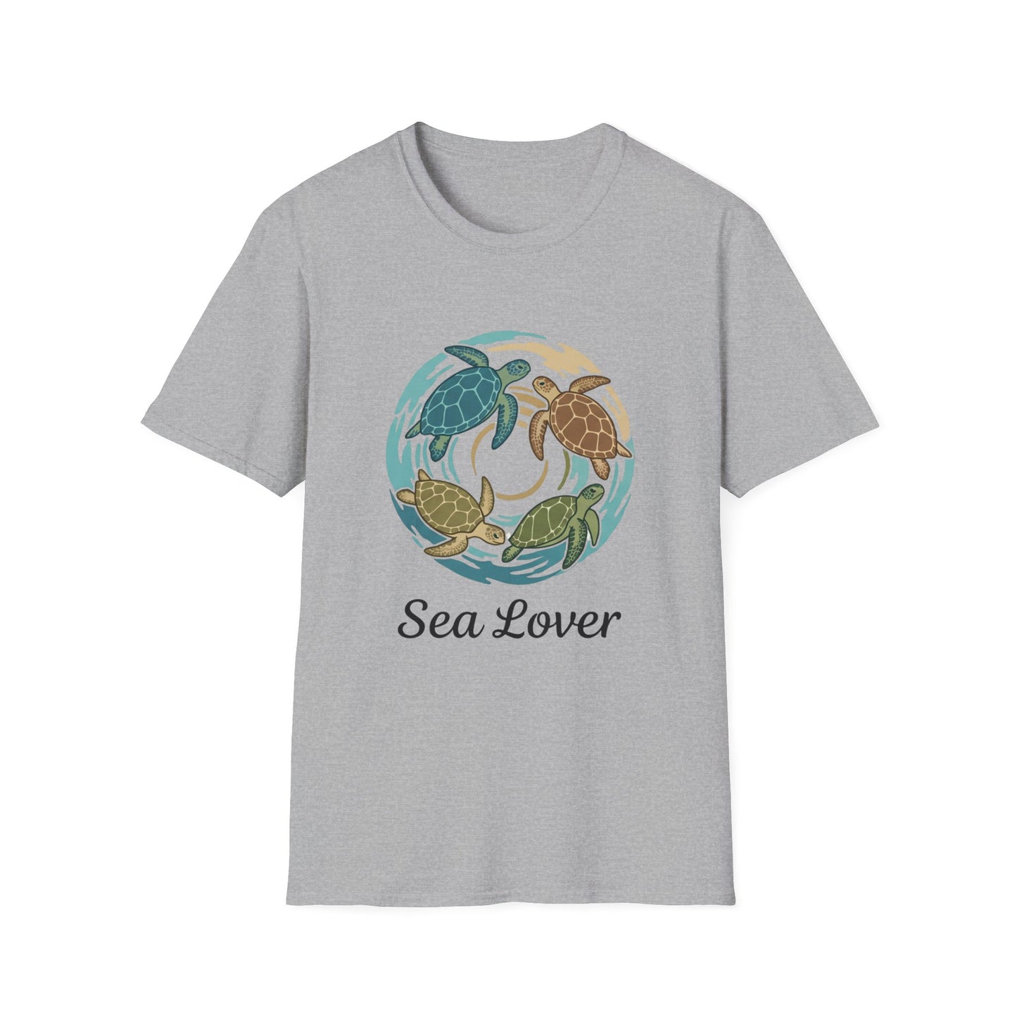 Sea Lover Sea T-Shirt — Boutique Sea Turtle Graphic Tee
