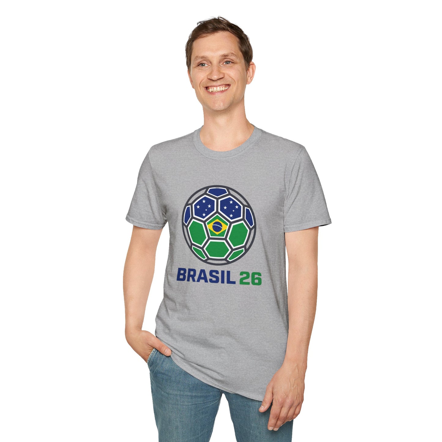 Brasil Soccer Graphic Tee