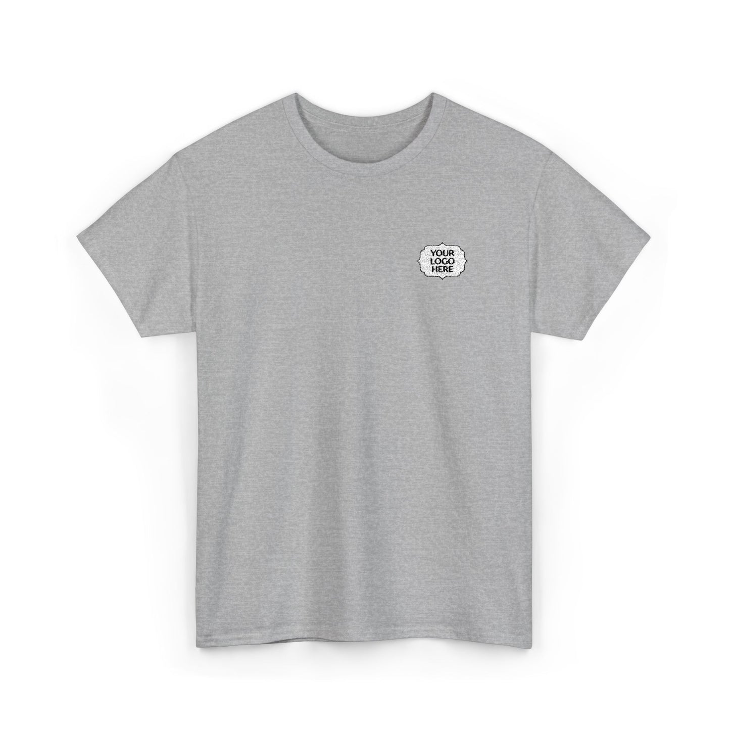 Tiger Heart Chest Pocket Tee — Minimal Wildlife Graphic T-Shirt