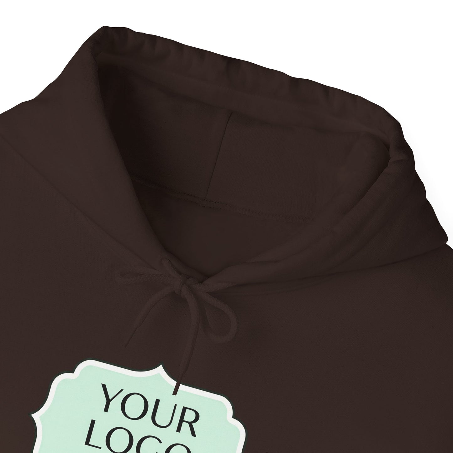 Hoodie — Custom Logo Scalloped Badge Design