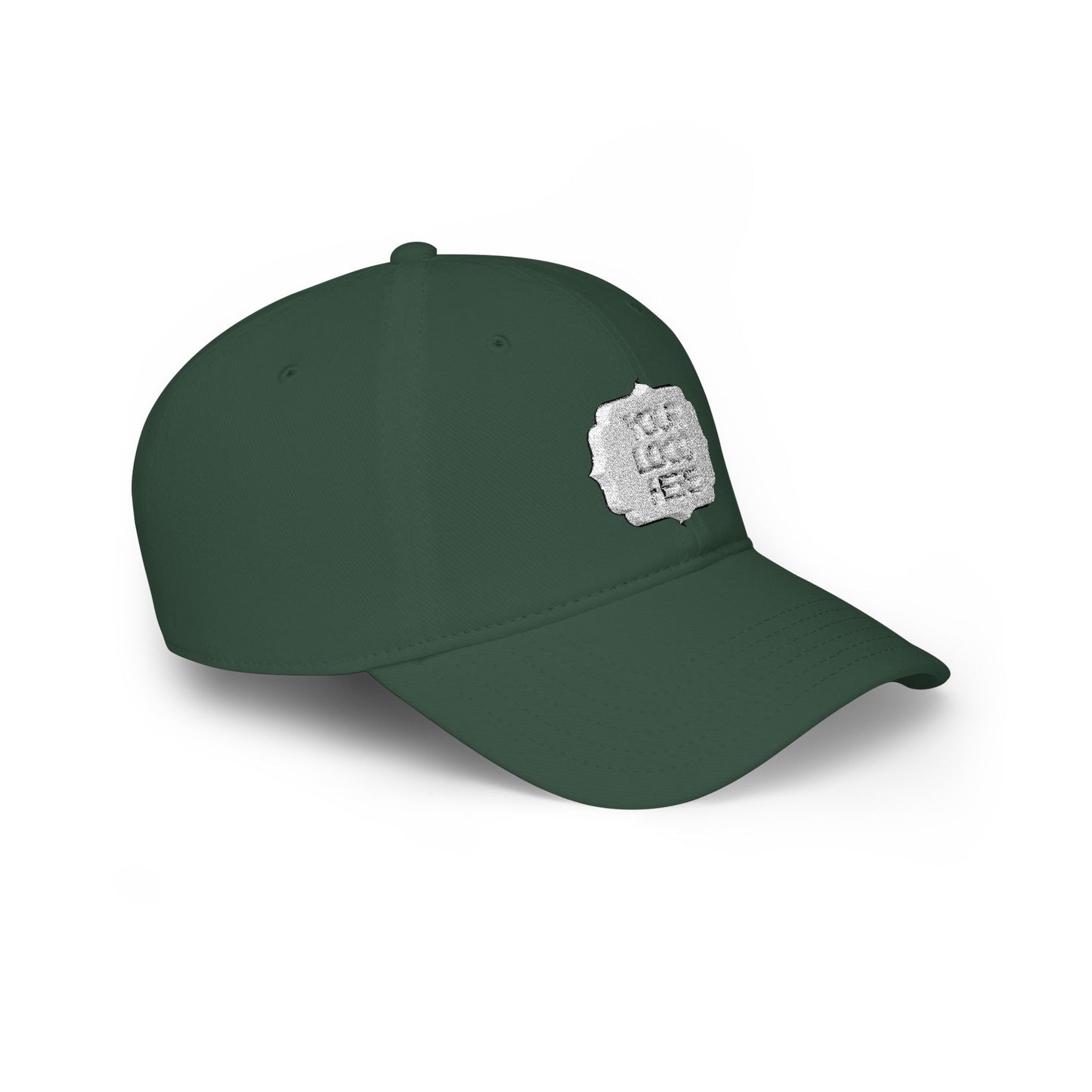 Custom Logo Low Profile Baseball Cap — Personalized Front Patch