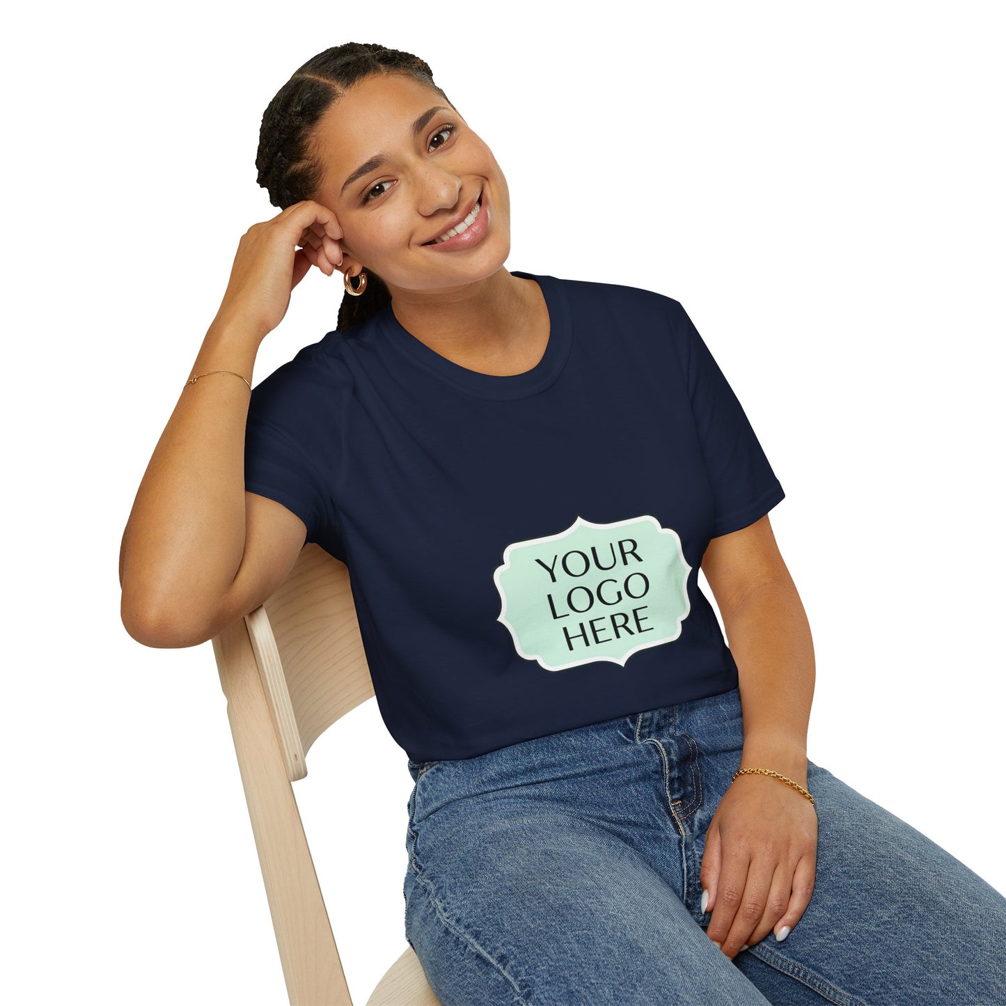 Retro YC Logo T‑Shirt — Minimalist Monogram Tee