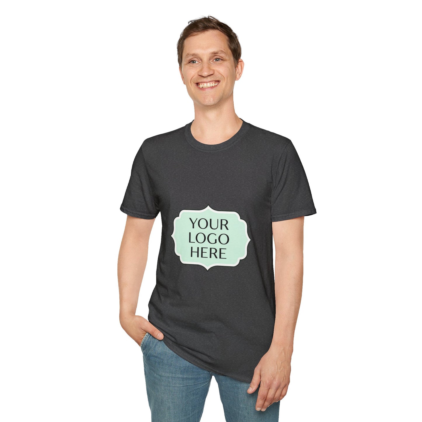 Retro YC Logo T‑Shirt — Minimalist Monogram Tee