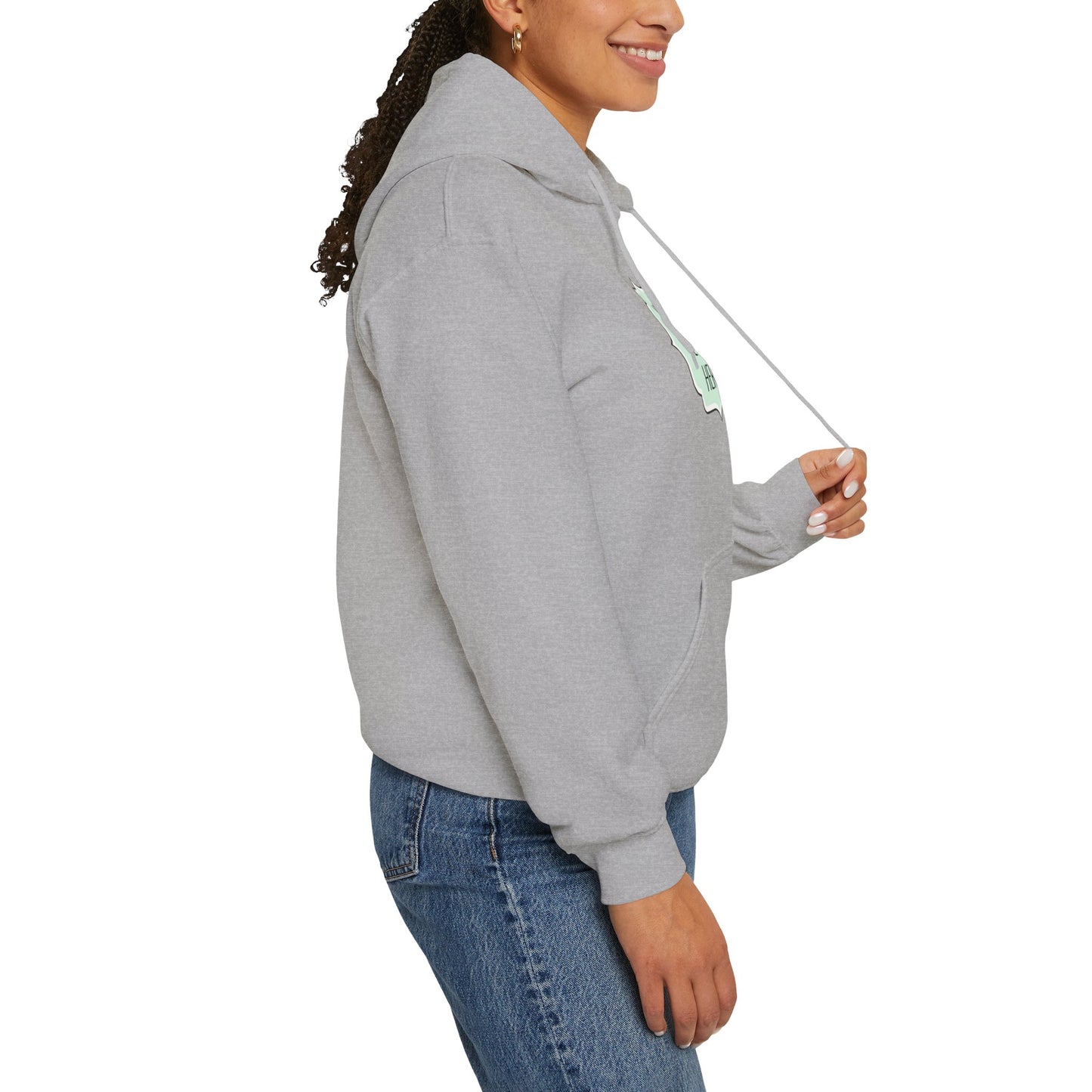 Hoodie — Custom Logo Scalloped Badge Design