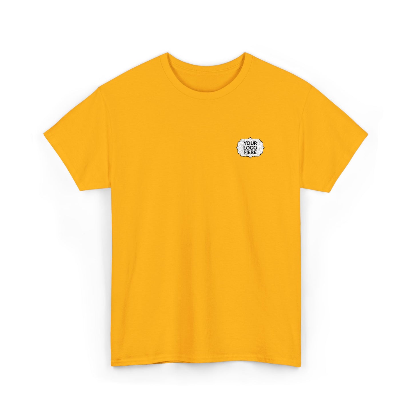 Tiger Heart Chest Pocket Tee — Minimal Wildlife Graphic T-Shirt