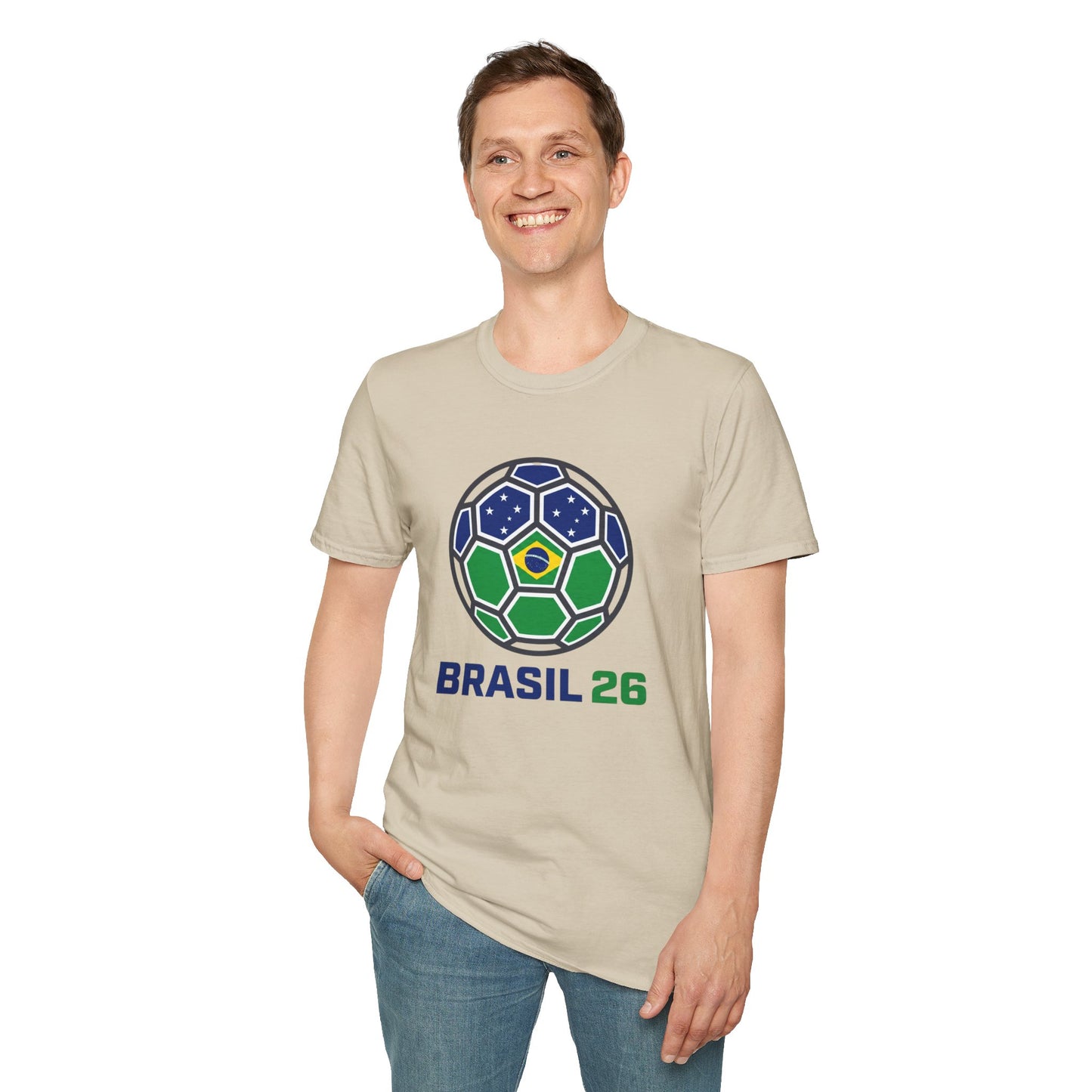 Brasil Soccer Graphic Tee