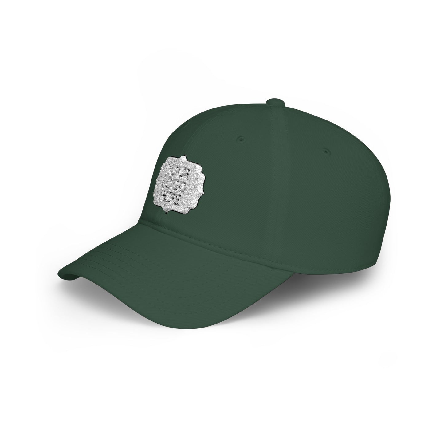 Custom Logo Low Profile Baseball Cap — Personalized Front Patch