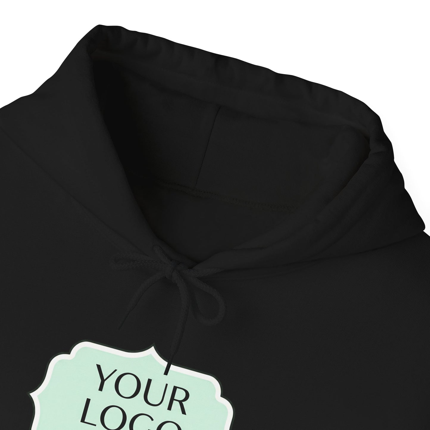 Hoodie — Custom Logo Scalloped Badge Design