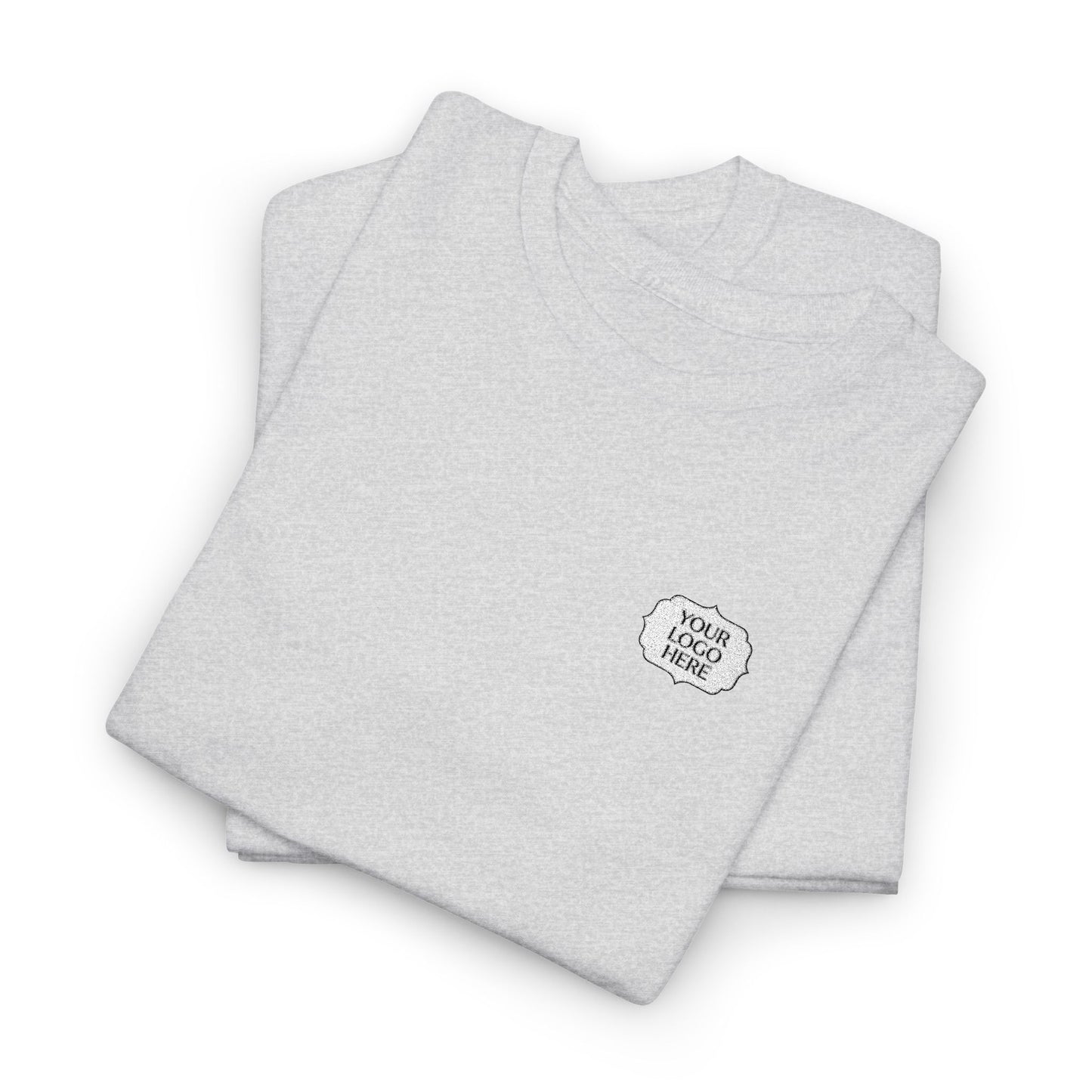 Tiger Heart Chest Pocket Tee — Minimal Wildlife Graphic T-Shirt