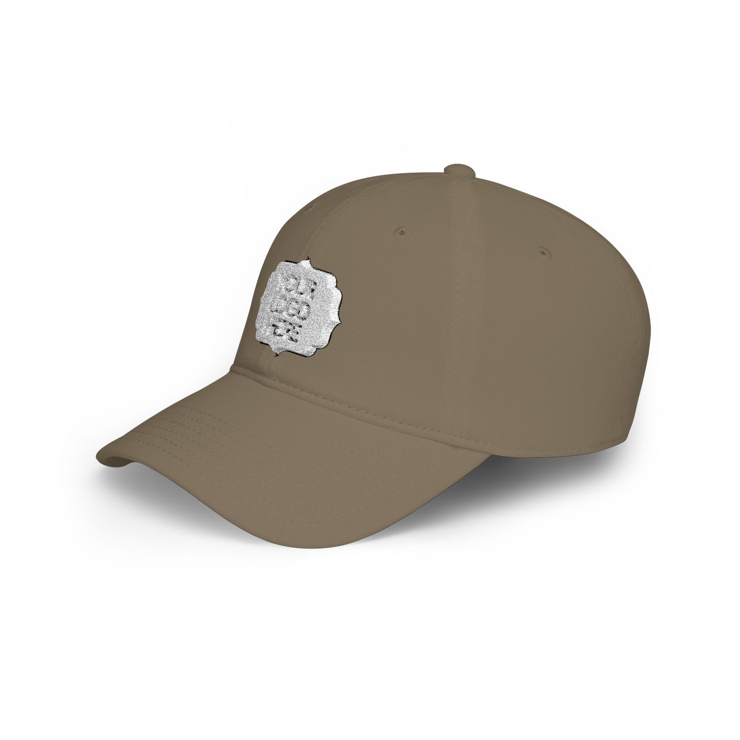 Custom Logo Low Profile Baseball Cap — Personalized Front Patch