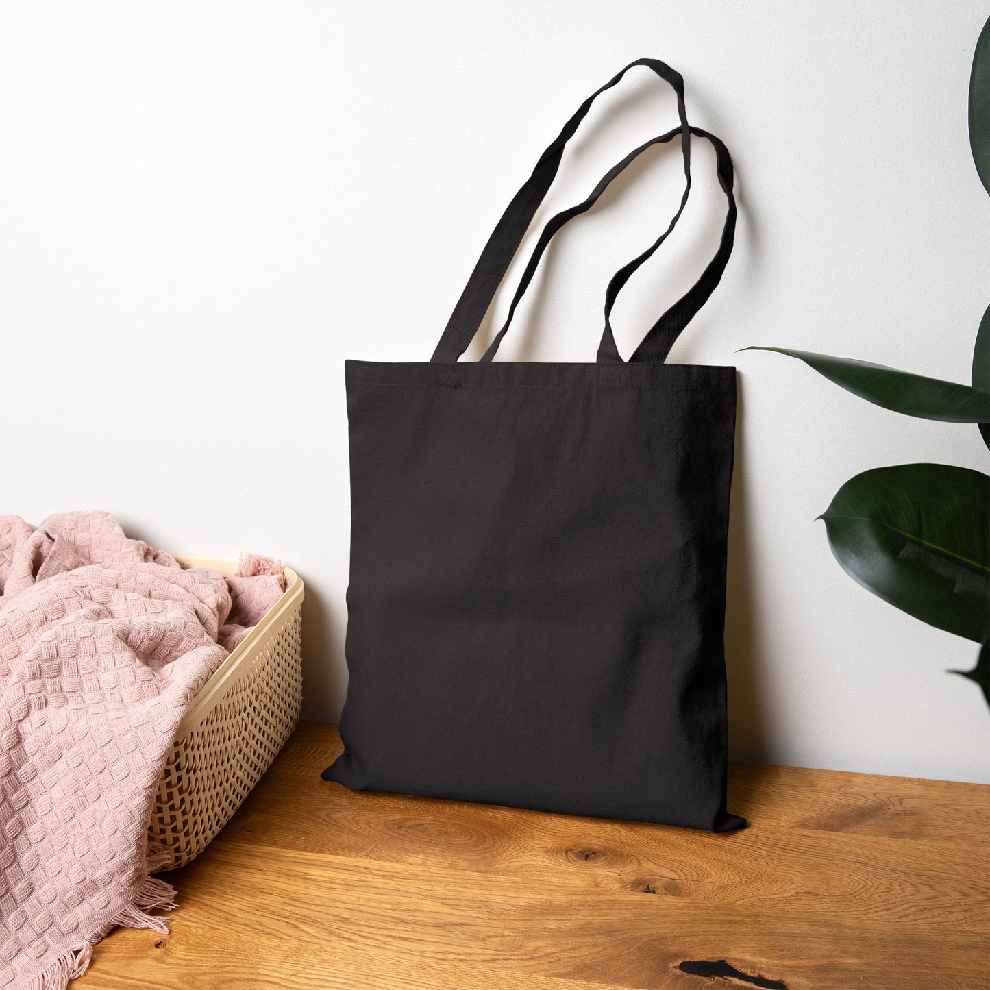 Canvas Tote Bag — Custom Logo Cotton Shopper