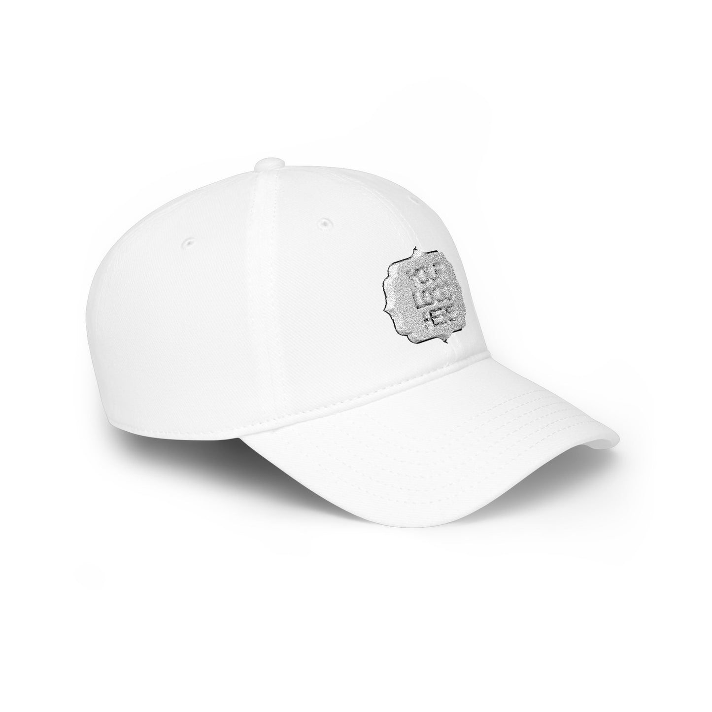 Custom Logo Low Profile Baseball Cap — Personalized Front Patch