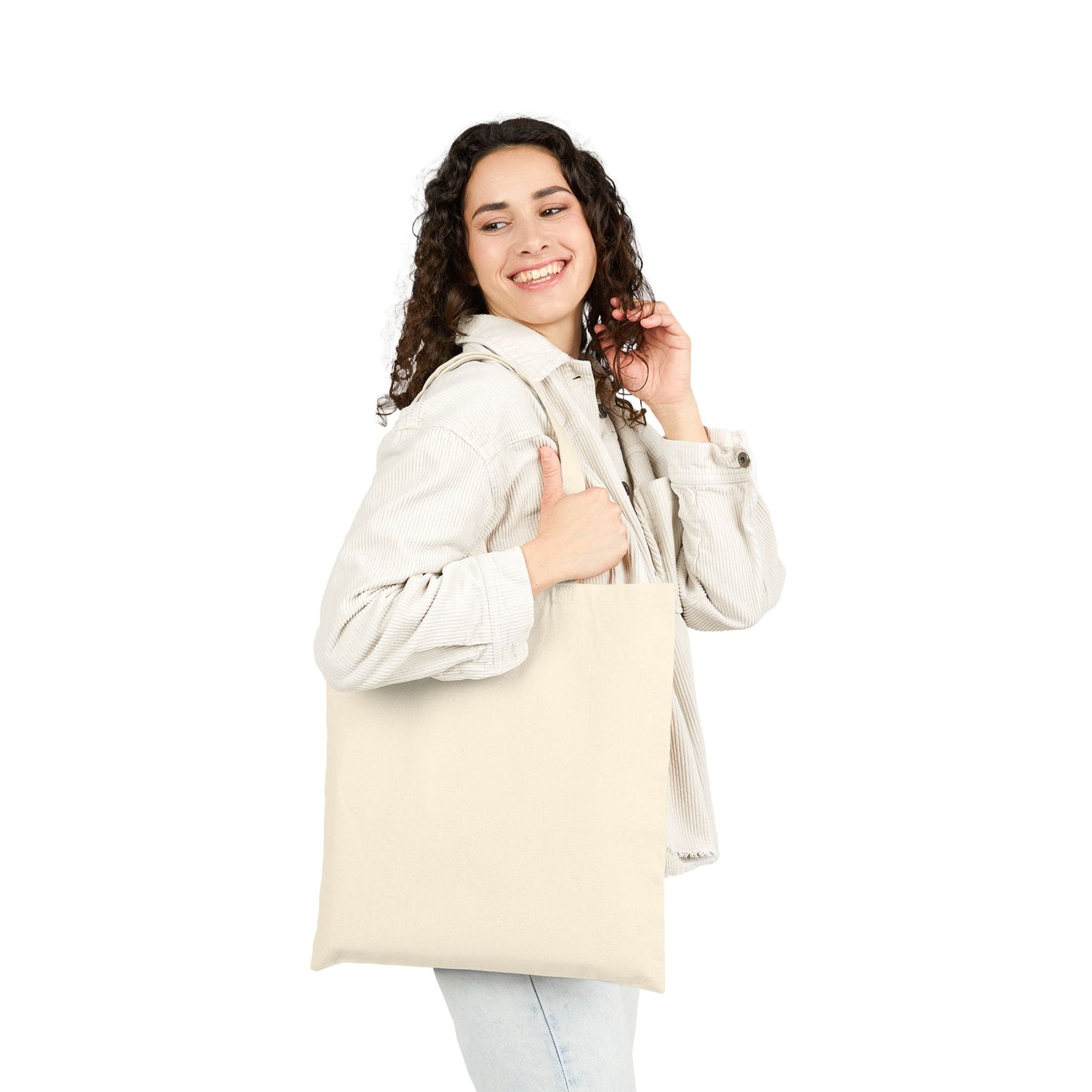 Canvas Tote Bag — Custom Logo Cotton Shopper