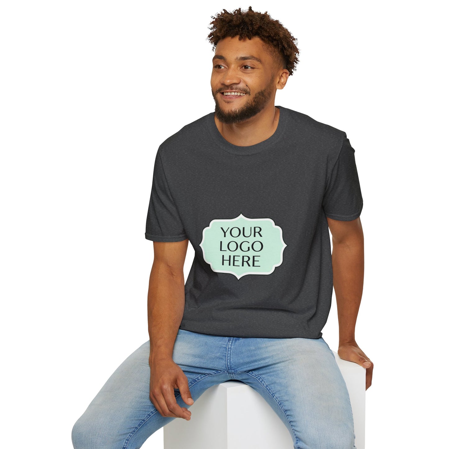 Retro YC Logo T‑Shirt — Minimalist Monogram Tee