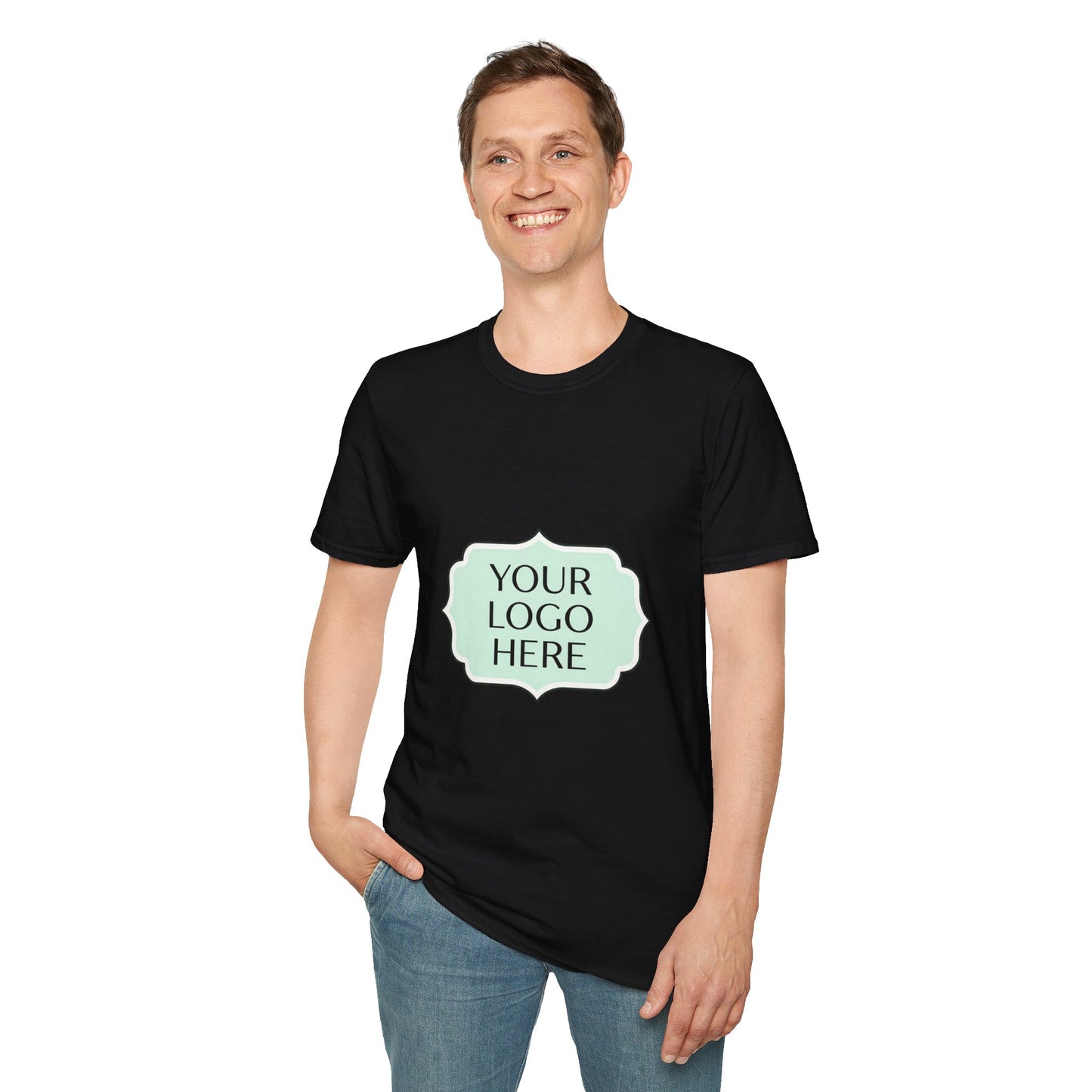 Retro YC Logo T‑Shirt — Minimalist Monogram Tee