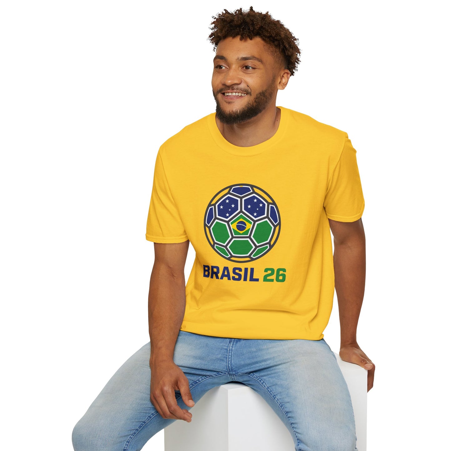 Brasil Soccer Graphic Tee
