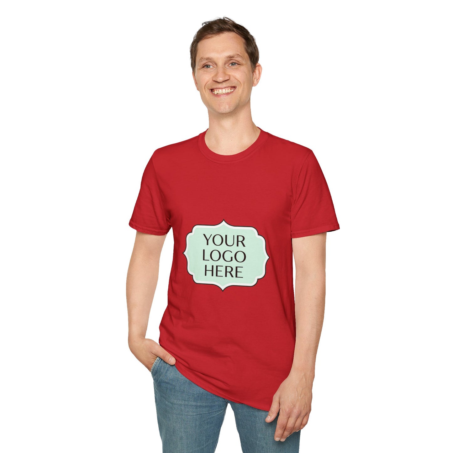 Retro YC Logo T‑Shirt — Minimalist Monogram Tee