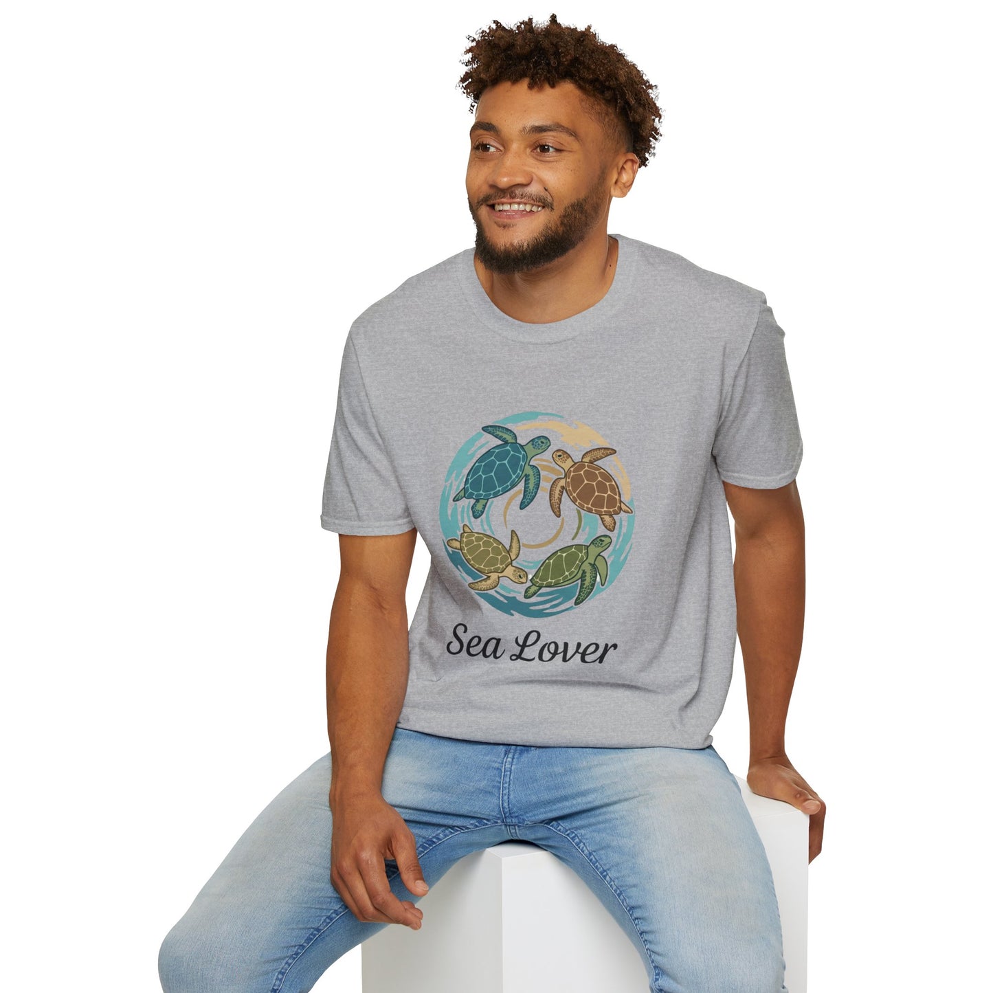 Sea Lover Sea T-Shirt — Boutique Sea Turtle Graphic Tee