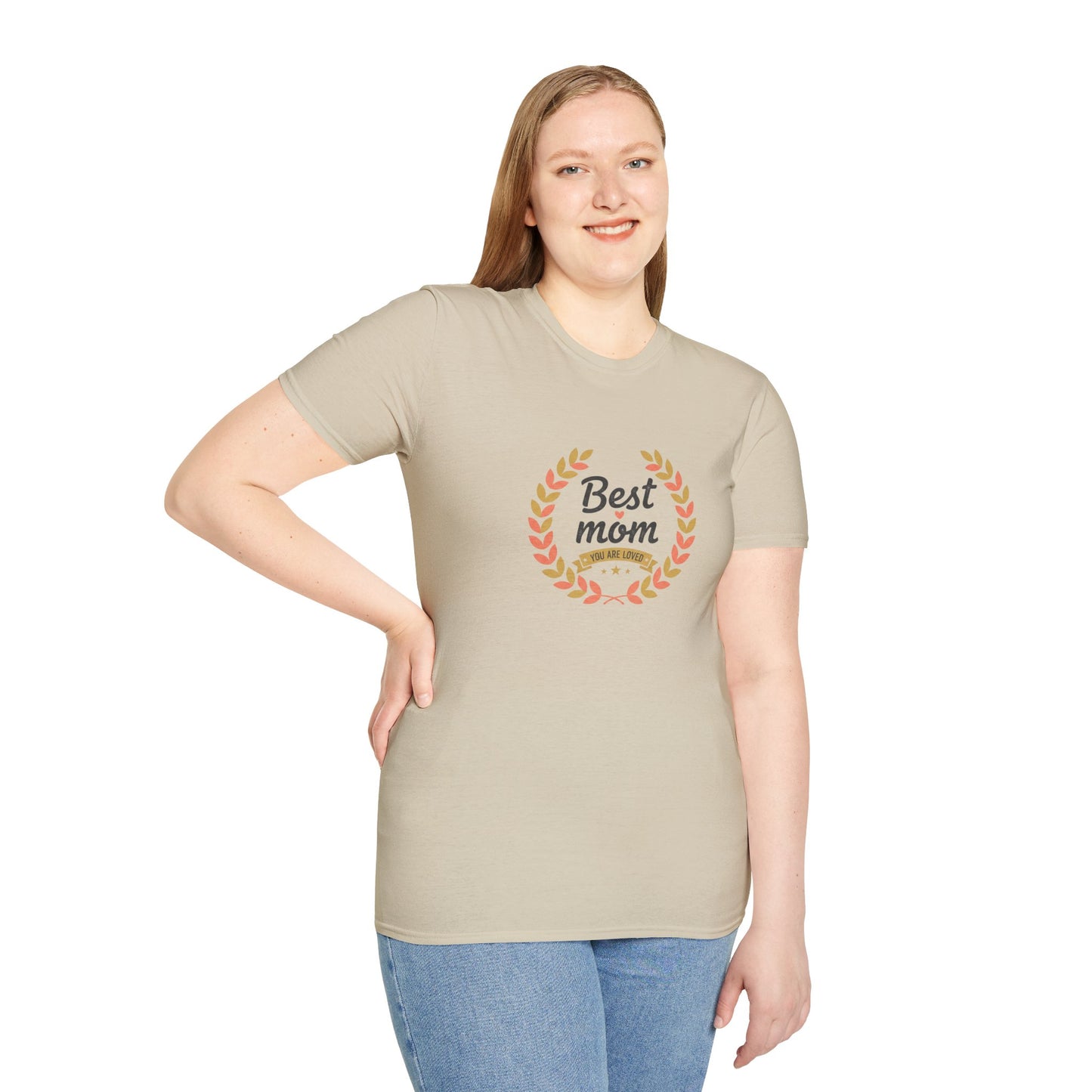 Best Mom You Are Loved T-Shirt — Laurel Wreath Mother's Day Tee