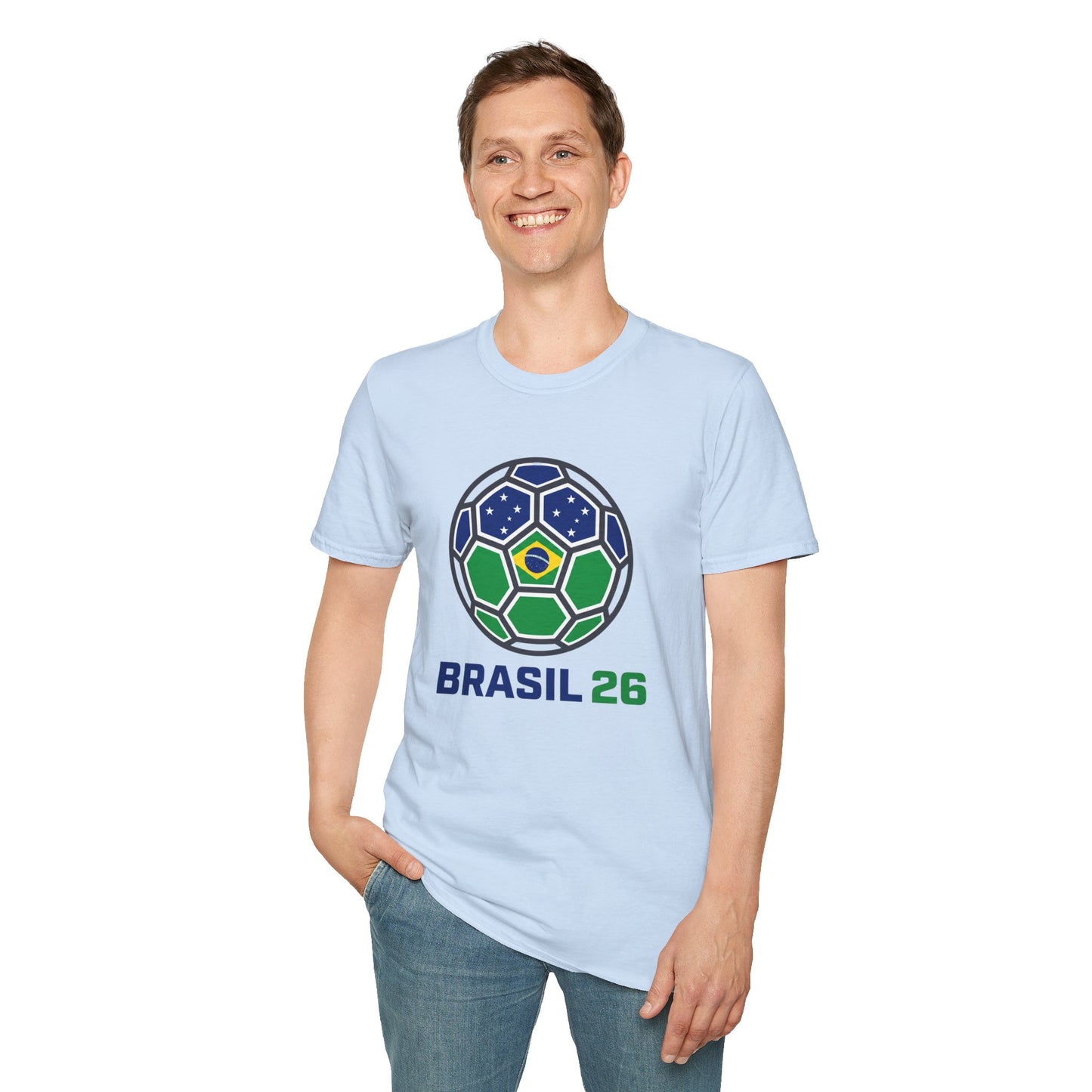 Brasil Soccer Graphic Tee
