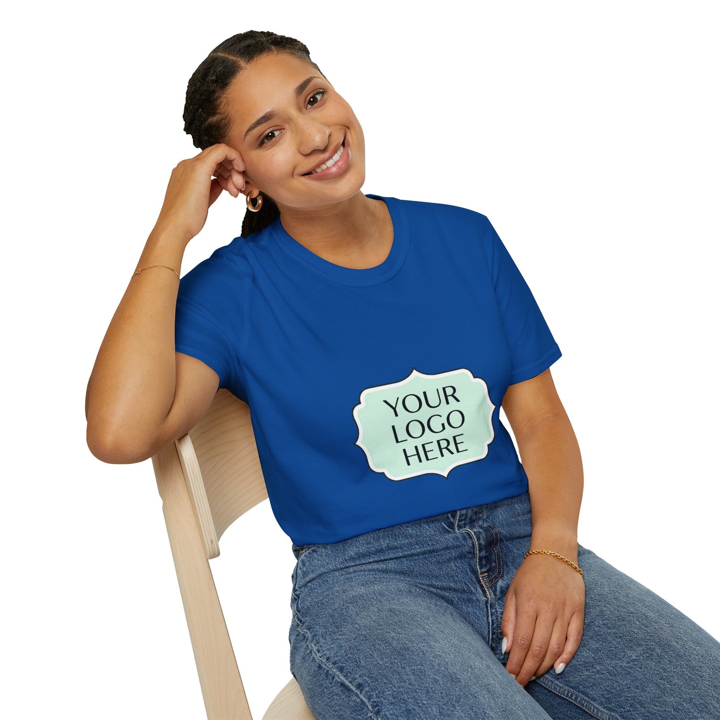 Retro YC Logo T‑Shirt — Minimalist Monogram Tee