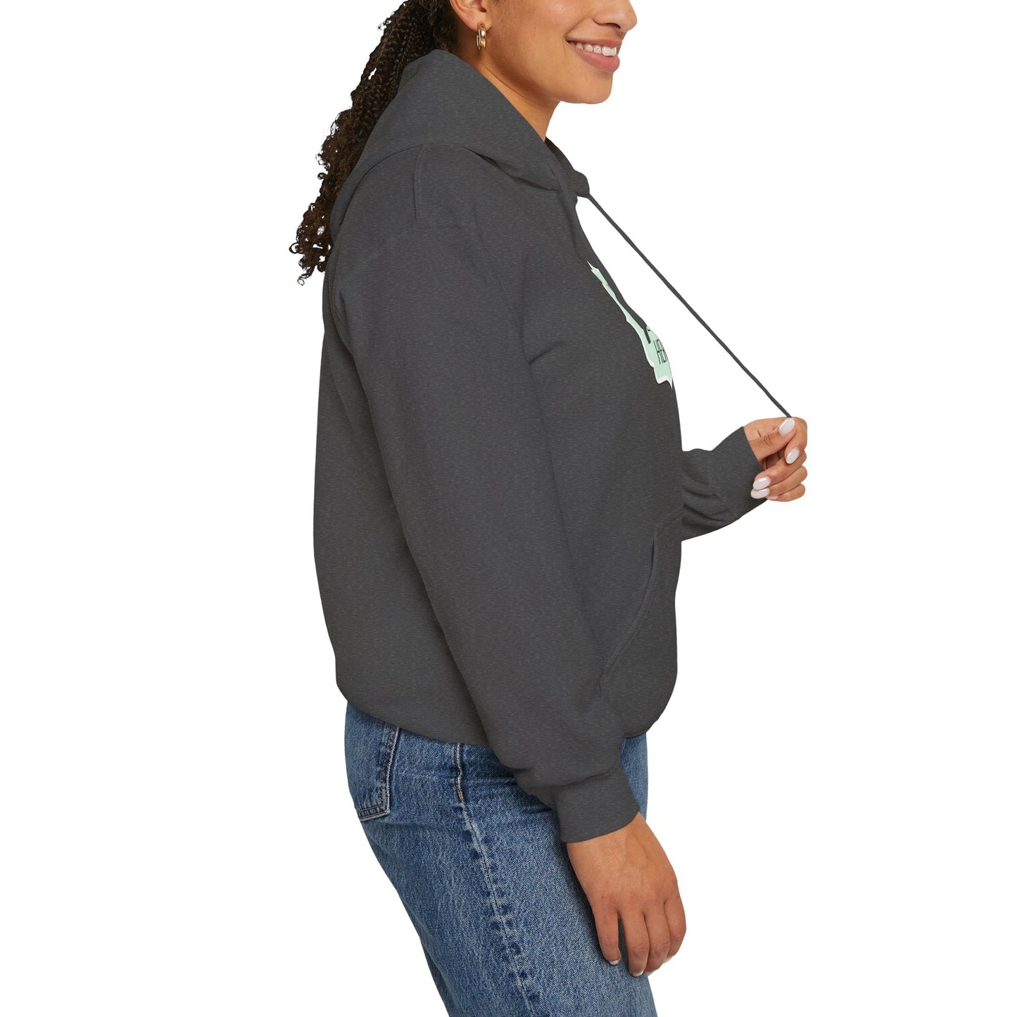 Hoodie — Custom Logo Scalloped Badge Design