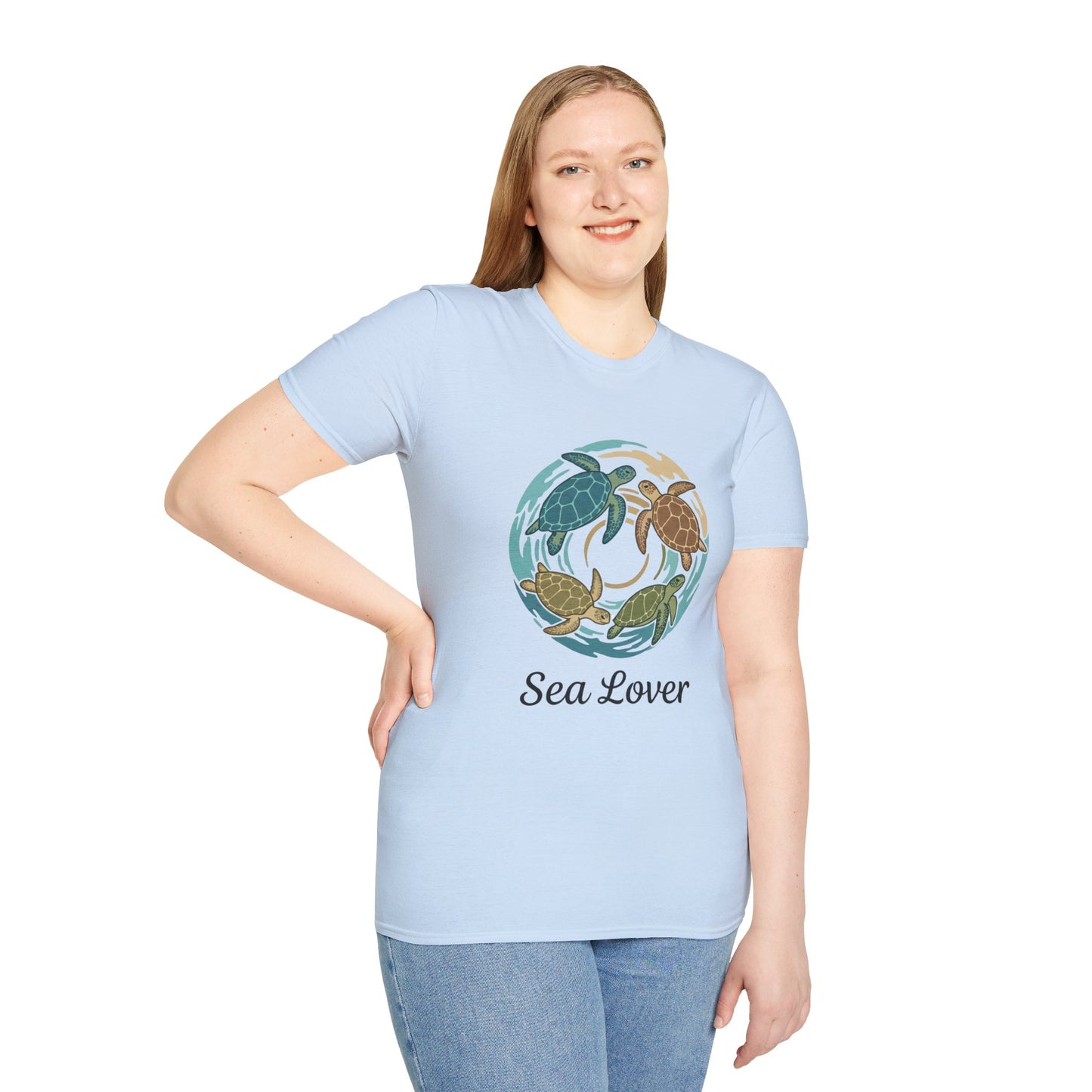Sea Lover Sea T-Shirt — Boutique Sea Turtle Graphic Tee