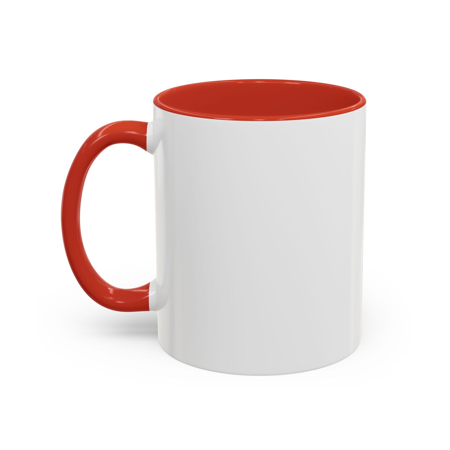 Accent Coffee Mug - Custom Logo Mint Label Design (11/15oz)