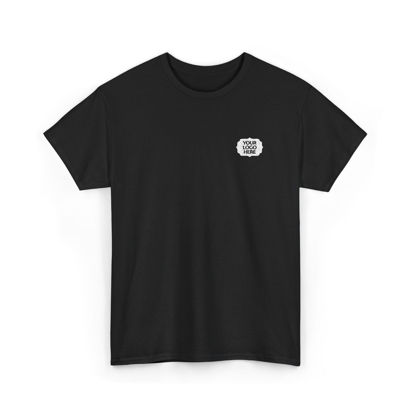 Tiger Heart Chest Pocket Tee — Minimal Wildlife Graphic T-Shirt