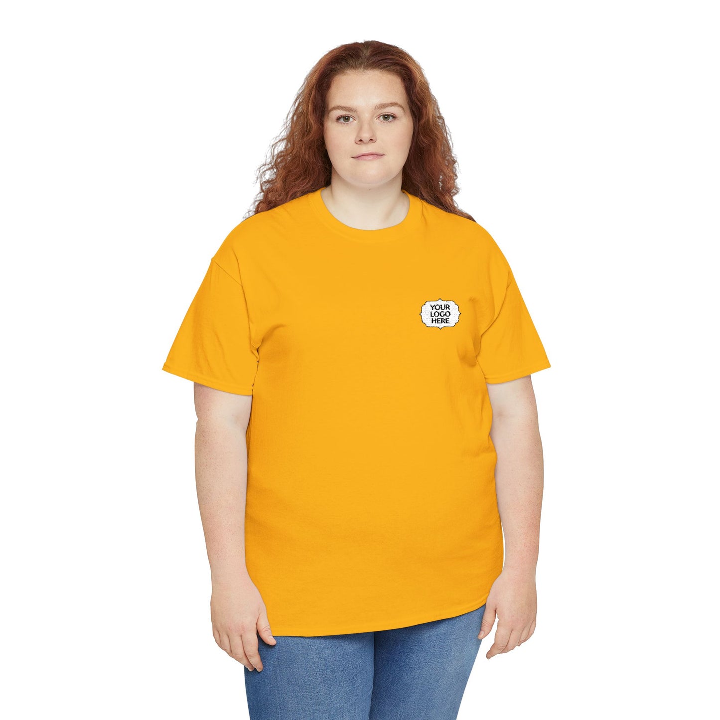Tiger Heart Chest Pocket Tee — Minimal Wildlife Graphic T-Shirt