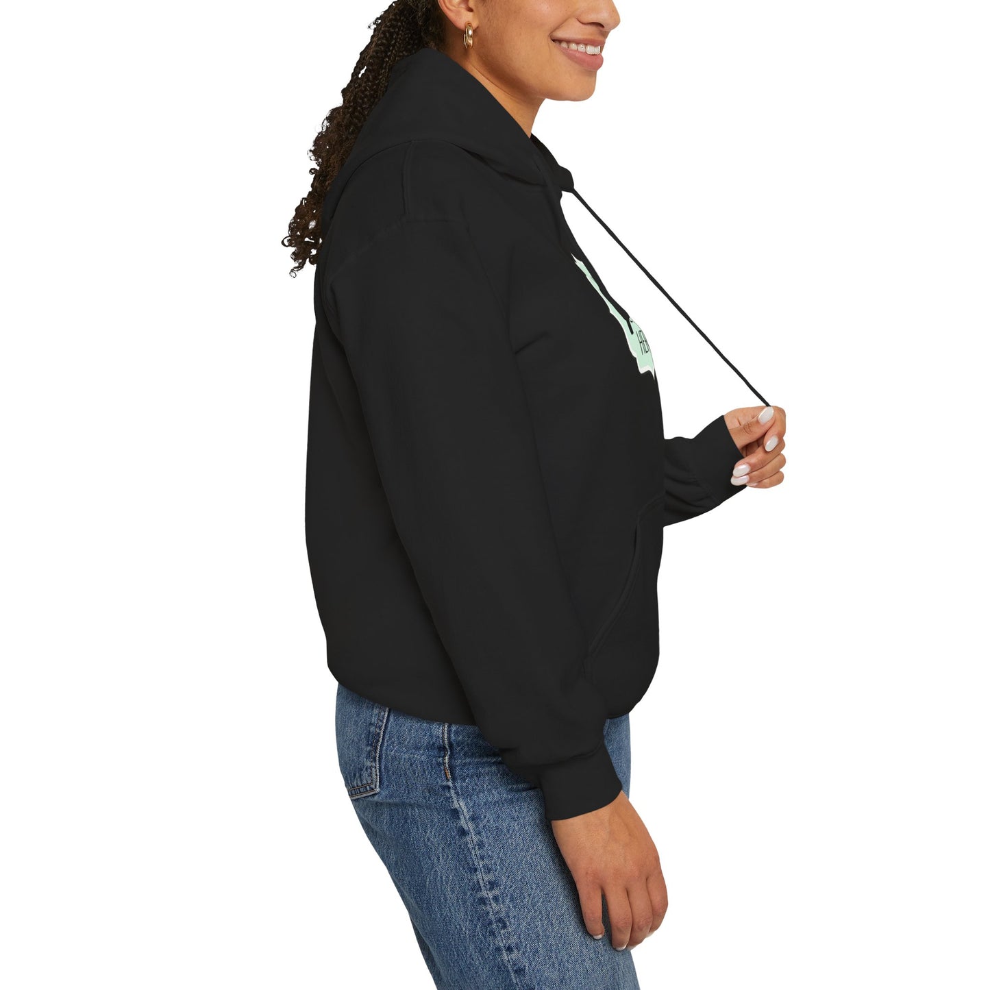 Hoodie — Custom Logo Scalloped Badge Design