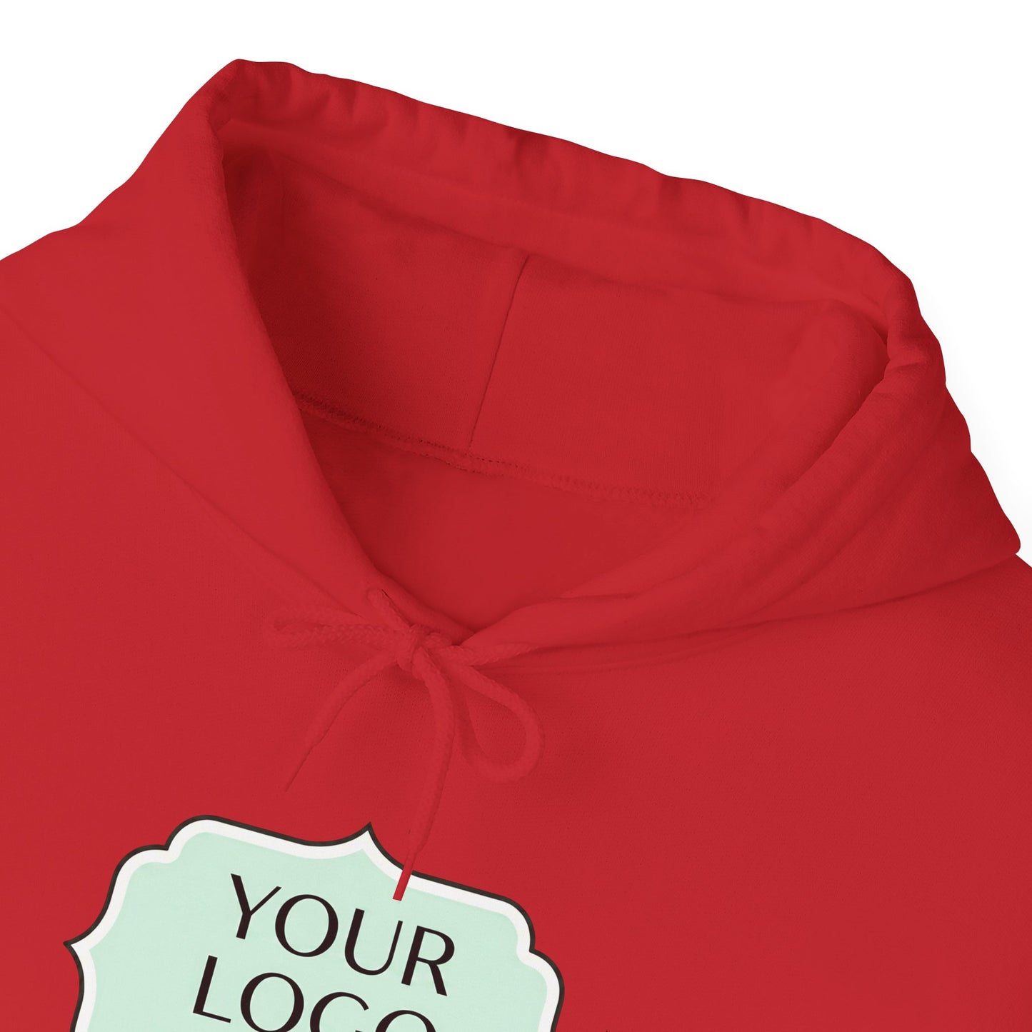 Hoodie — Custom Logo Scalloped Badge Design