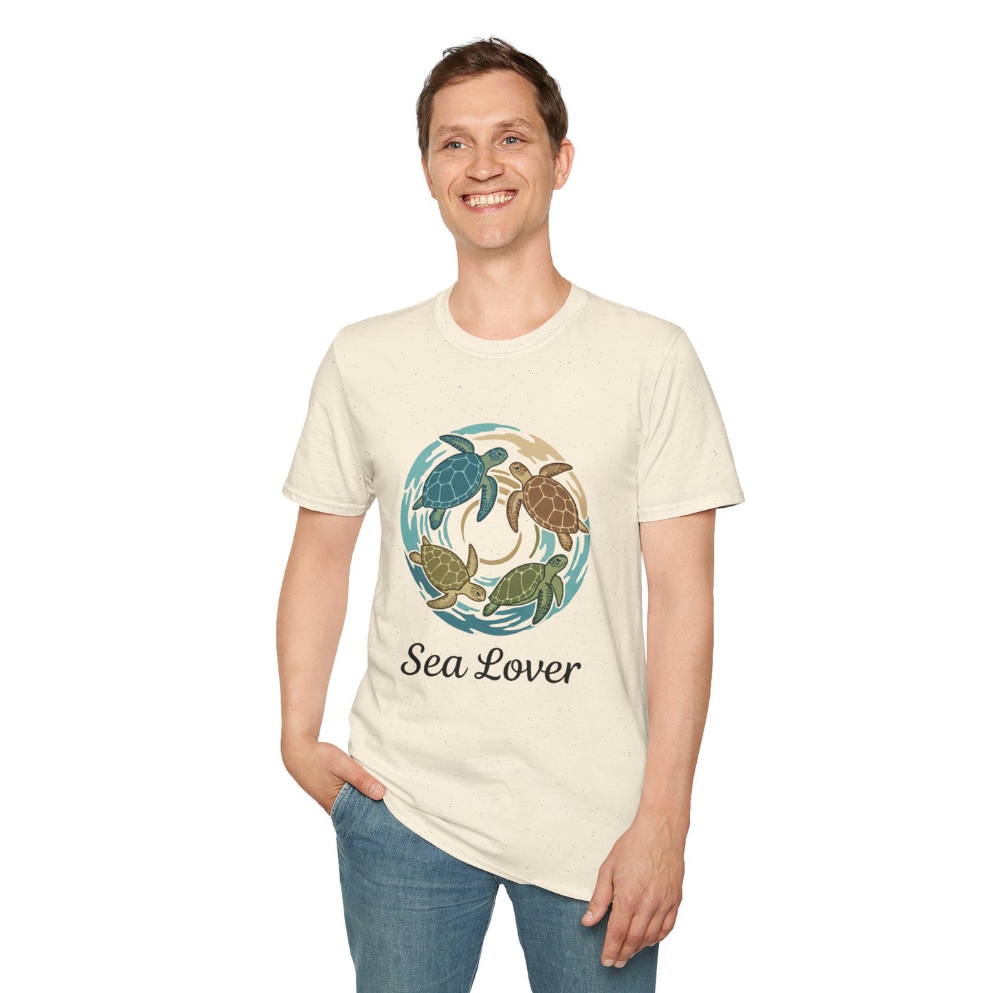 Sea Lover Sea T-Shirt — Boutique Sea Turtle Graphic Tee