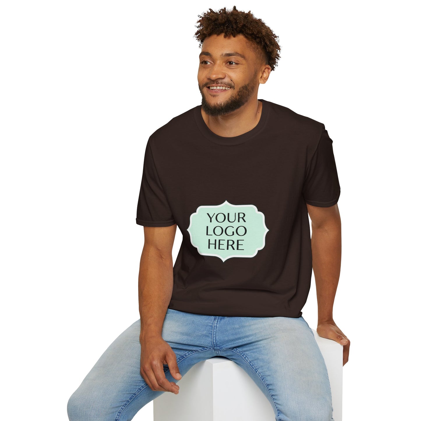 Retro YC Logo T‑Shirt — Minimalist Monogram Tee
