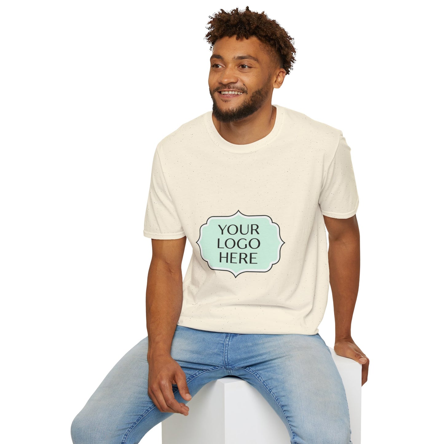 Retro YC Logo T‑Shirt — Minimalist Monogram Tee