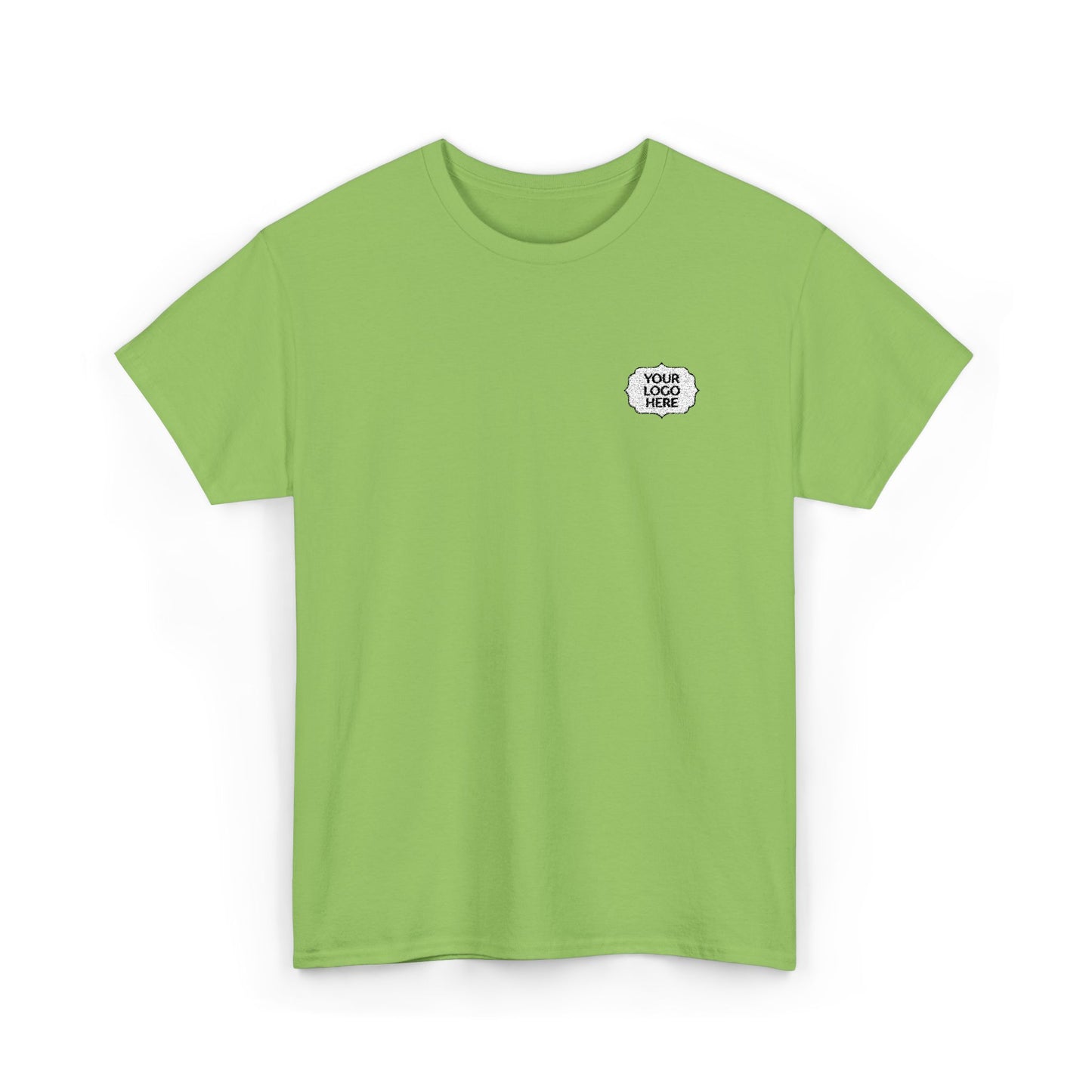 Tiger Heart Chest Pocket Tee — Minimal Wildlife Graphic T-Shirt