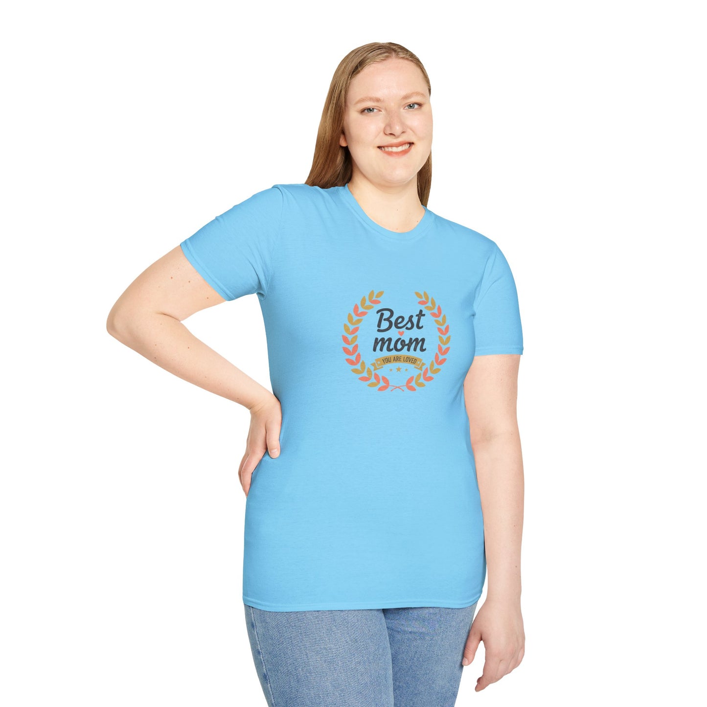 Best Mom You Are Loved T-Shirt — Laurel Wreath Mother's Day Tee