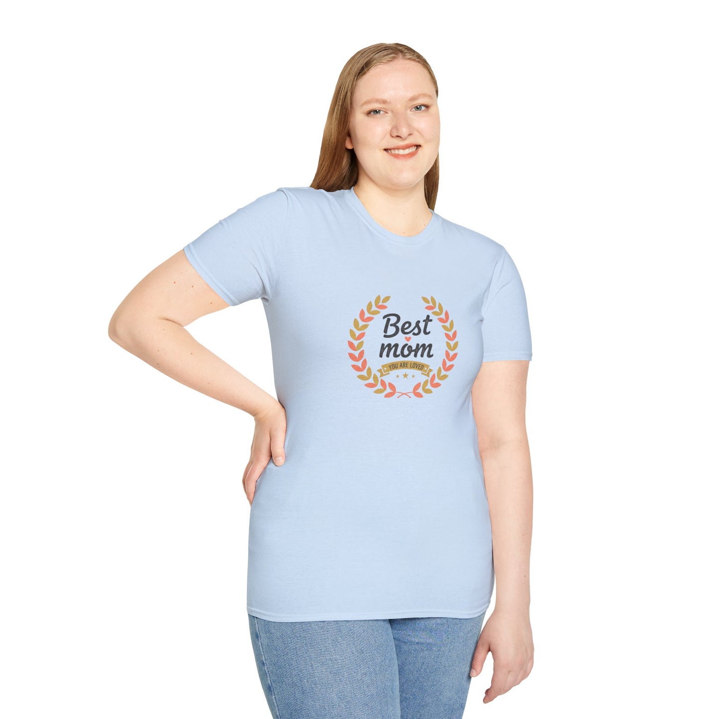 Best Mom You Are Loved T-Shirt — Laurel Wreath Mother's Day Tee