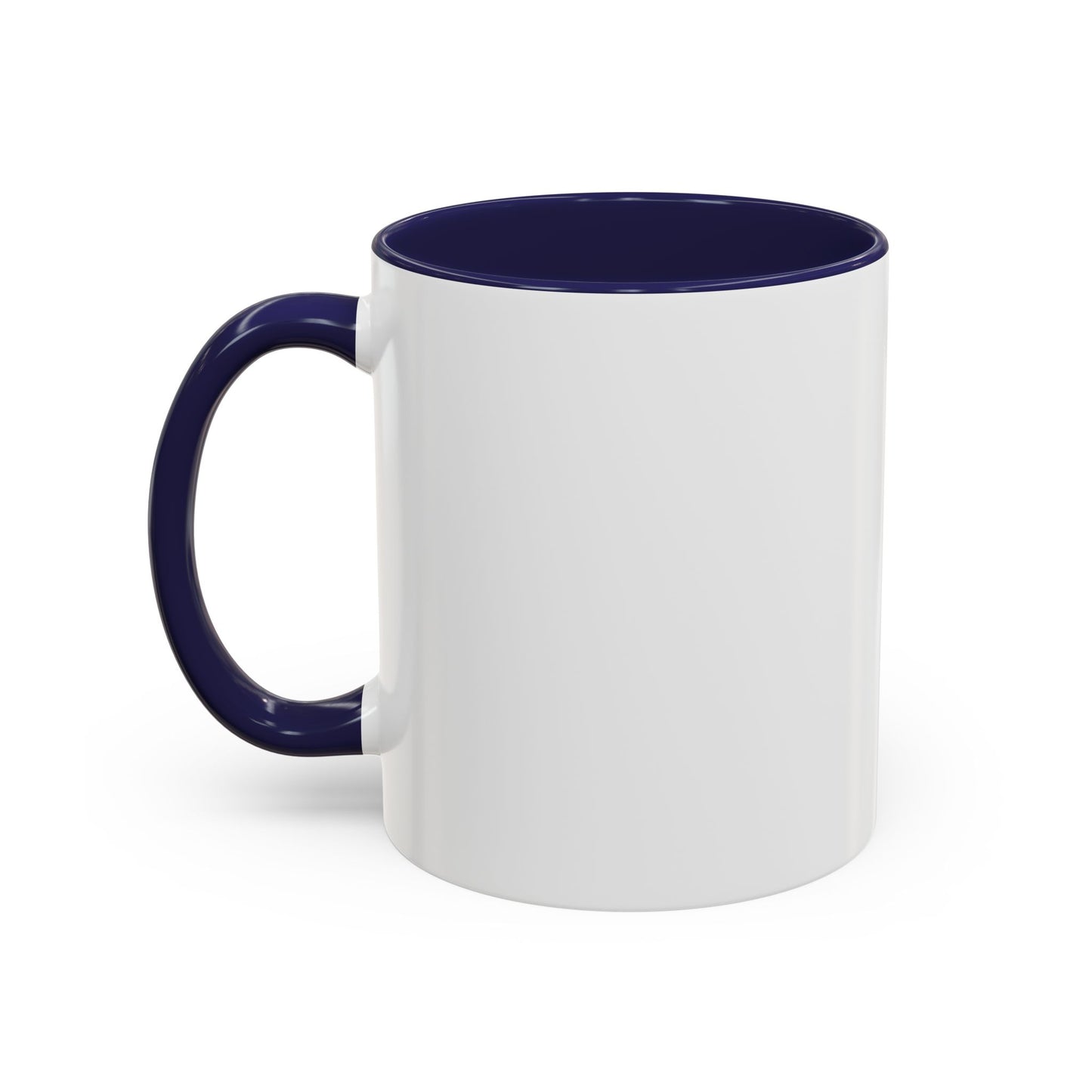 Accent Coffee Mug - Custom Logo Mint Label Design (11/15oz)