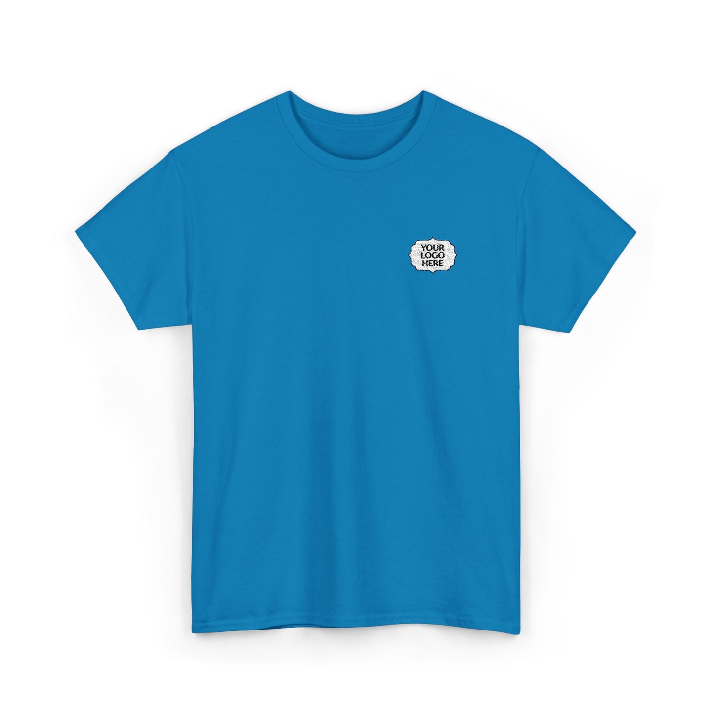 Tiger Heart Chest Pocket Tee — Minimal Wildlife Graphic T-Shirt
