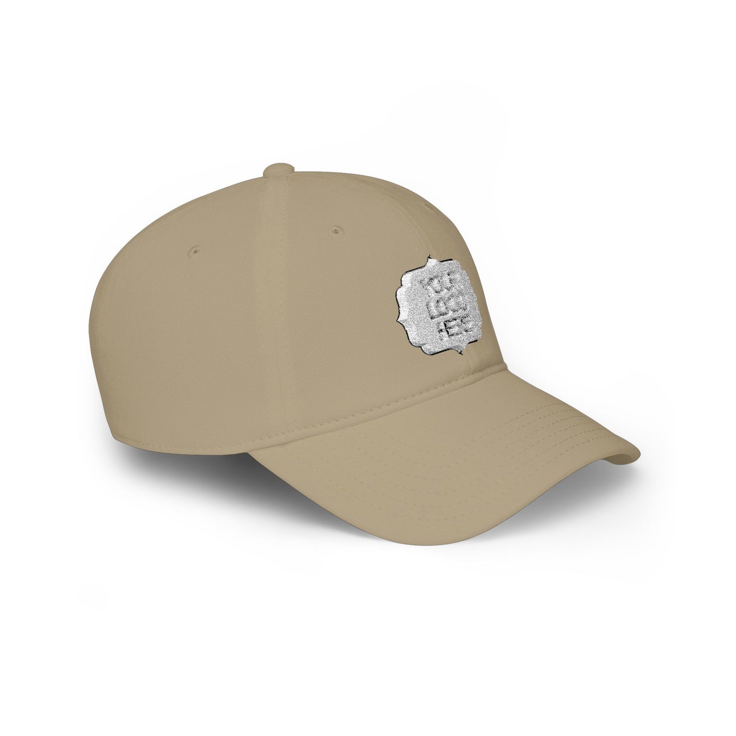 Custom Logo Low Profile Baseball Cap — Personalized Front Patch