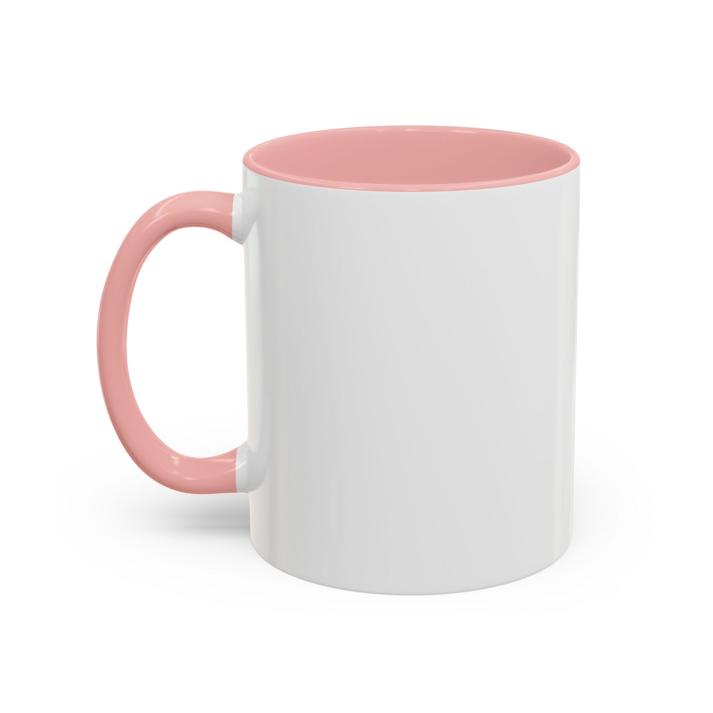 Accent Coffee Mug - Custom Logo Mint Label Design (11/15oz)