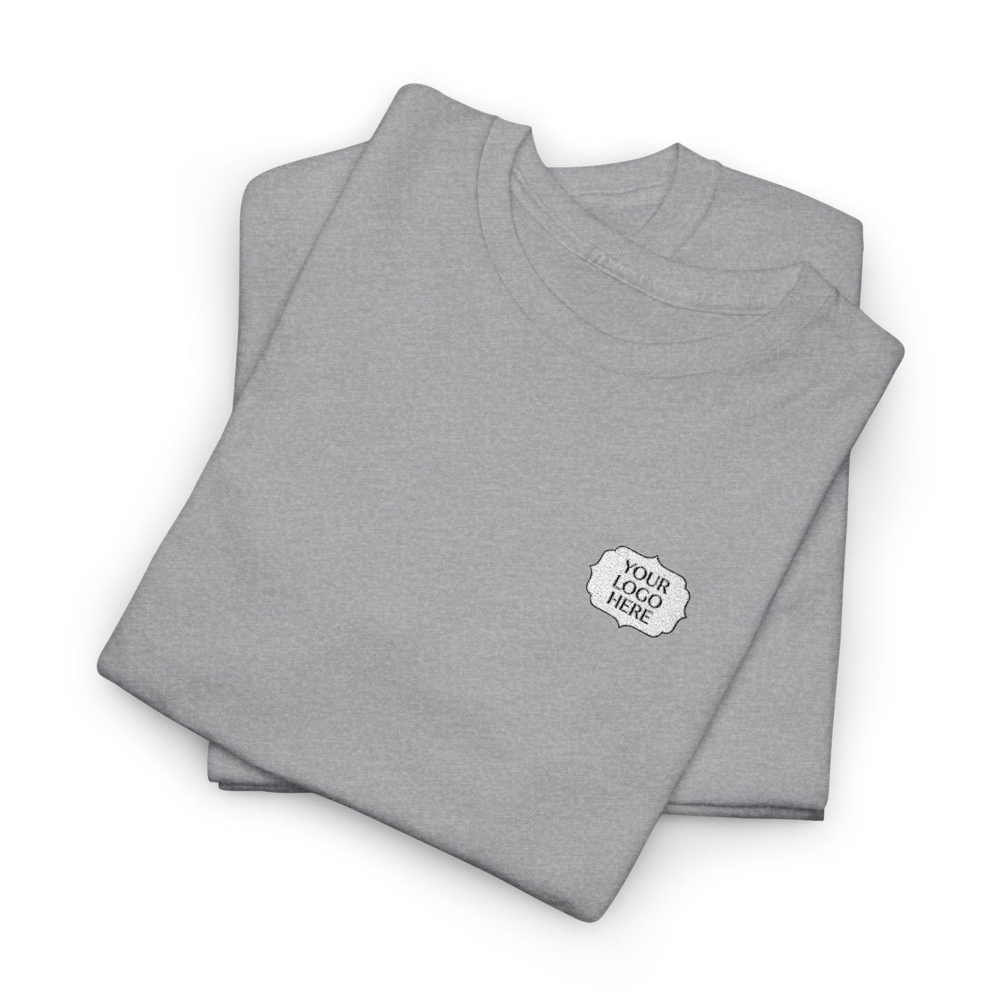 Tiger Heart Chest Pocket Tee — Minimal Wildlife Graphic T-Shirt