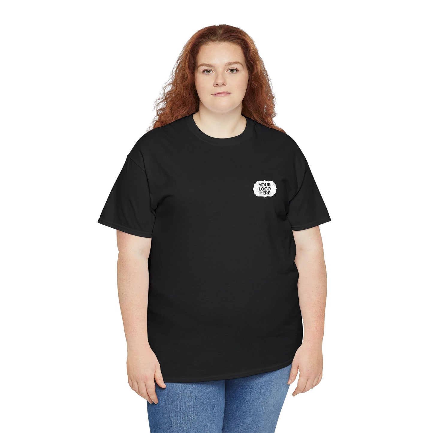 Tiger Heart Chest Pocket Tee — Minimal Wildlife Graphic T-Shirt
